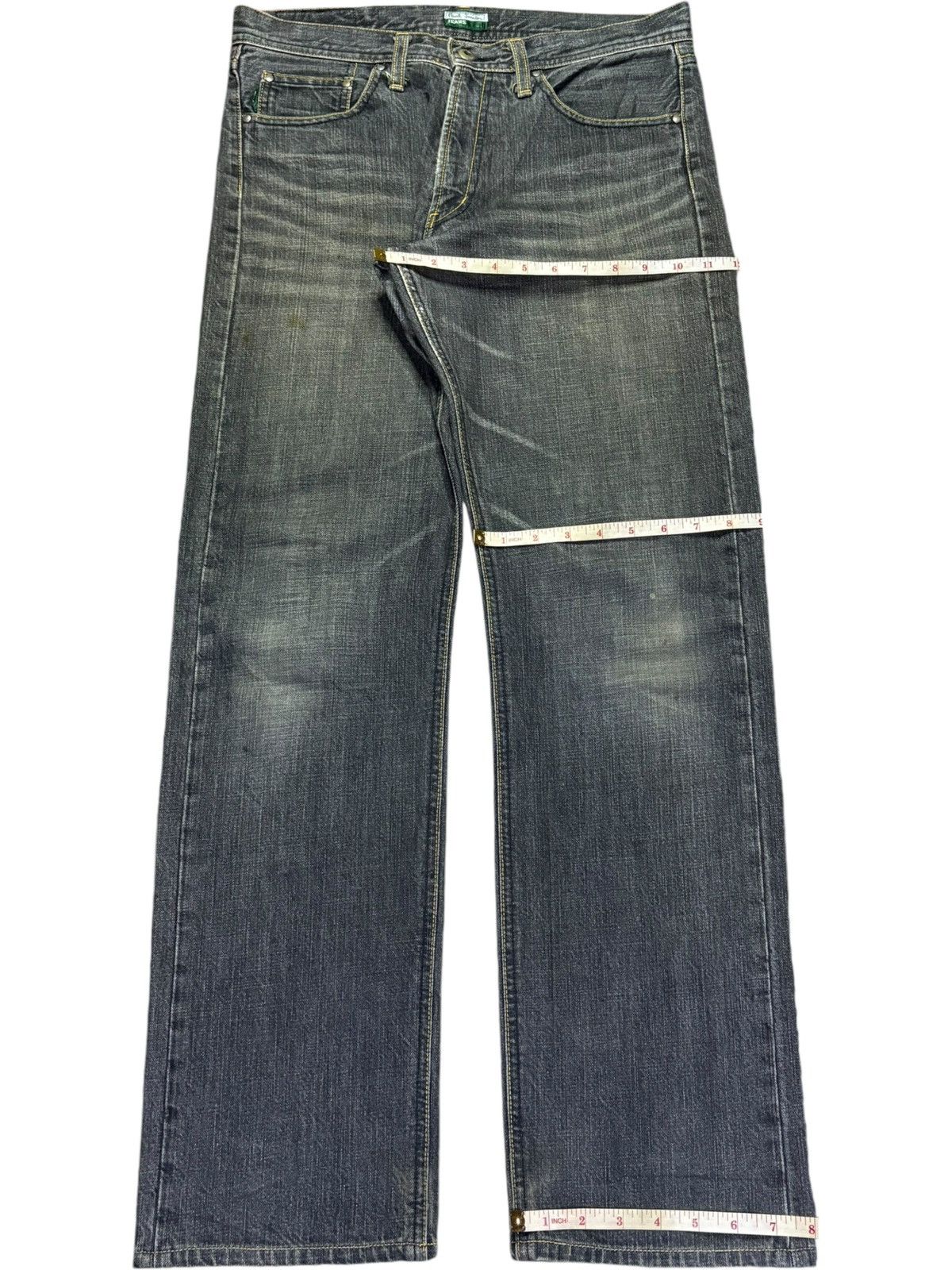 Paul Smith × Vintage Vintage Paul Smith Faded Wash Loose Fit Jeans Size US 32 / EU 48 - 14 Thumbnail