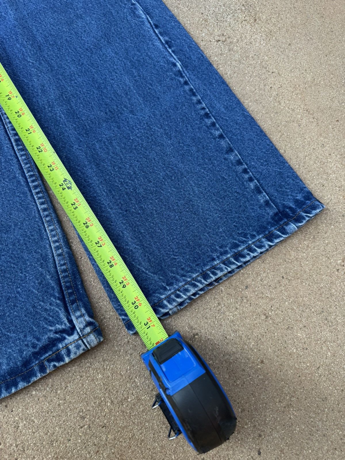 Levi's Vtg 70s Levi’s 26089 Orange Tab Bellbottom Flare Jeans 26x31 Size 26" / US 2 / IT 38 - 10 Thumbnail
