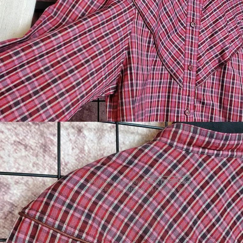 Dior Dior Red Wool Plaid Long Sleeve Cardigan . Size M / US 6-8 / IT 42-44 - 5 Thumbnail