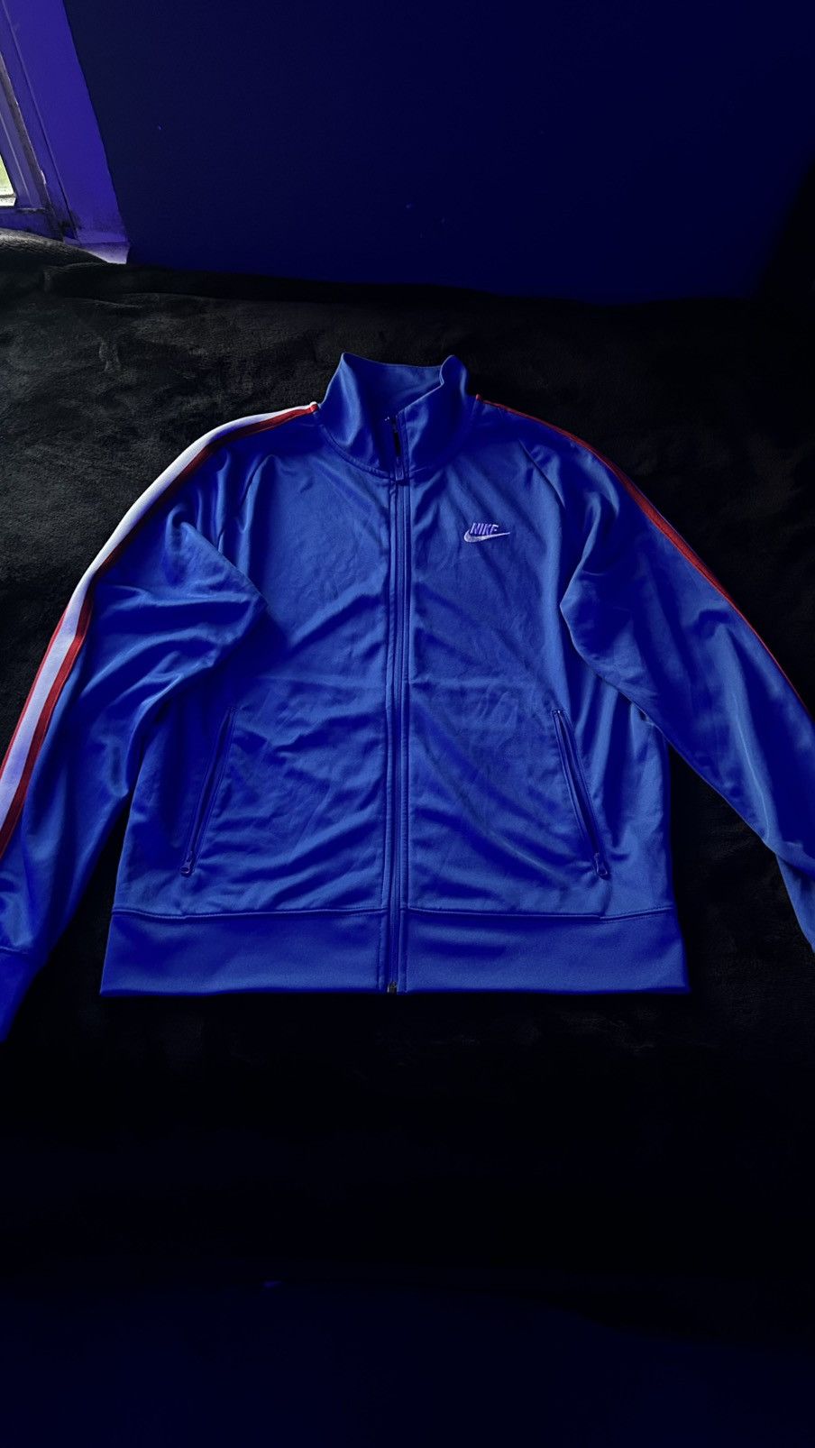 Nike Nike blue sports jacket Size US S / EU 44-46 / 1 - 1 Thumbnail