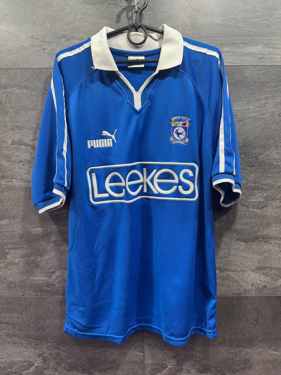 Puma CARDIFF CITY 2002-03 HOME FOOTBALL SHIRT SOCCER JERSEY PUMA Size US L / EU 52-54 / 3 - 1 Thumbnail