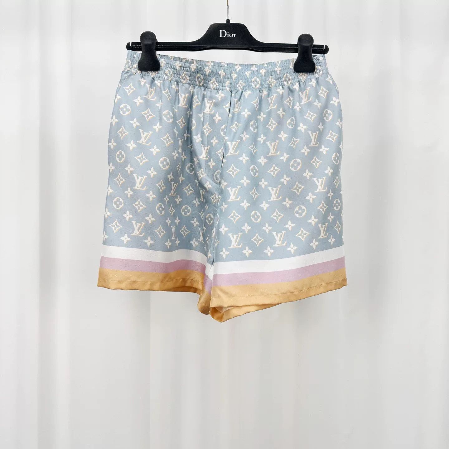 Louis Vuitton Louis Vuitton 23FW Monogram Silk Shorts Size 36" / US 14 / IT 50 - 1 Thumbnail