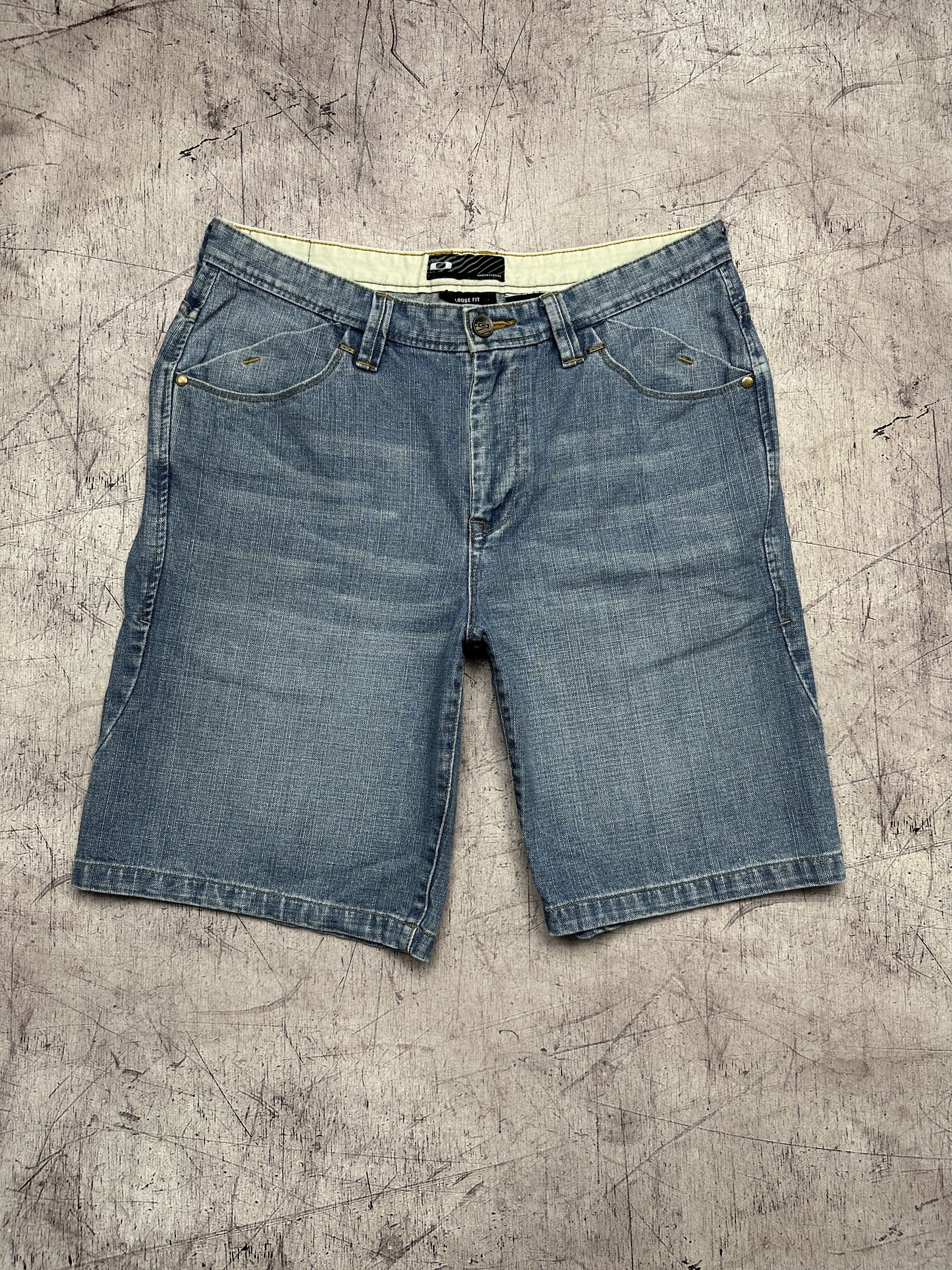 Oakley Oakley Vintage Mens Denim Shorts Size US 36 / EU 52 - 1 Thumbnail