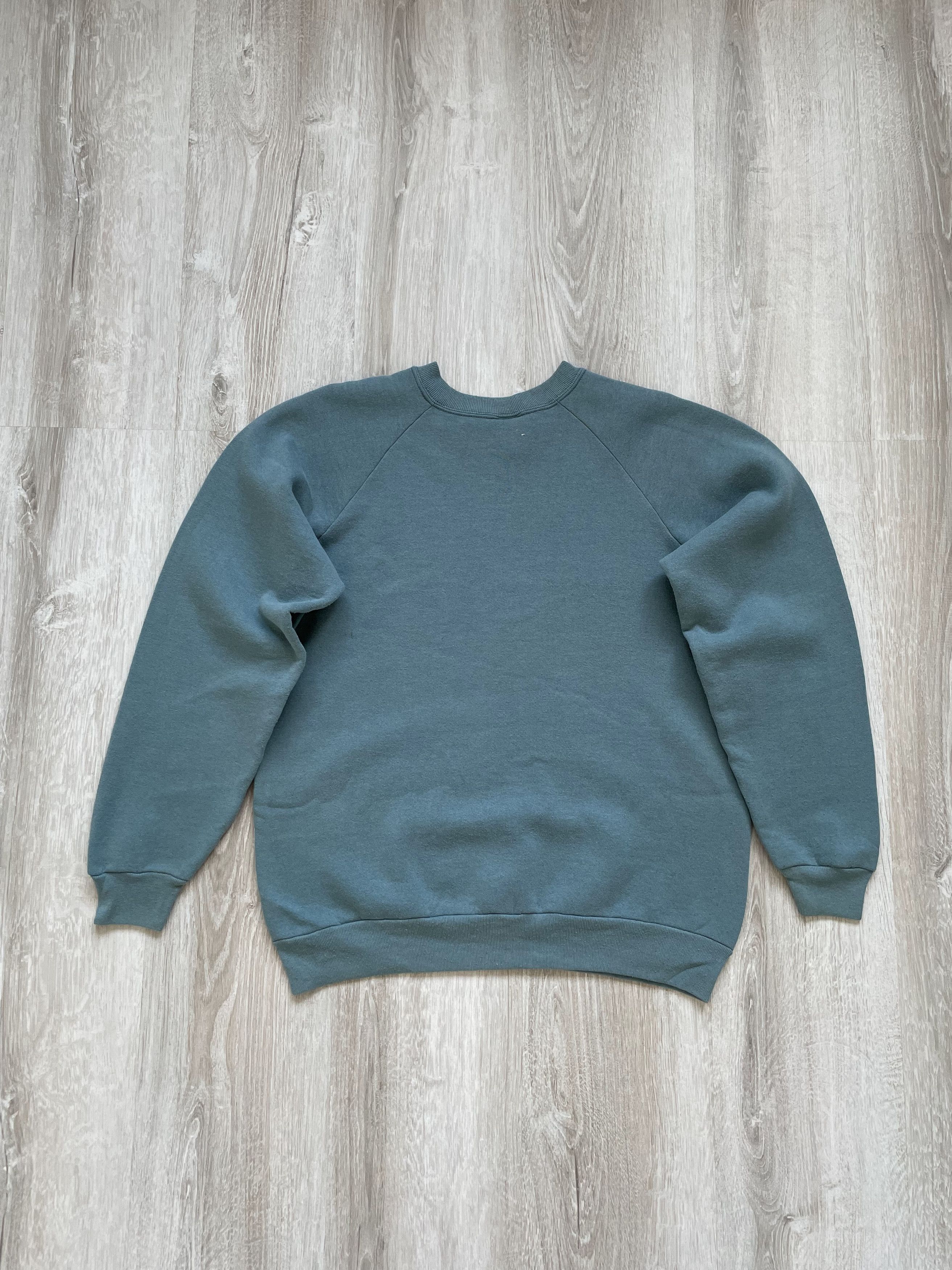 Vintage 90s Fruit Of The Loom Basic Sweatshirt Size US S / EU 44-46 / 1 - 5 Thumbnail