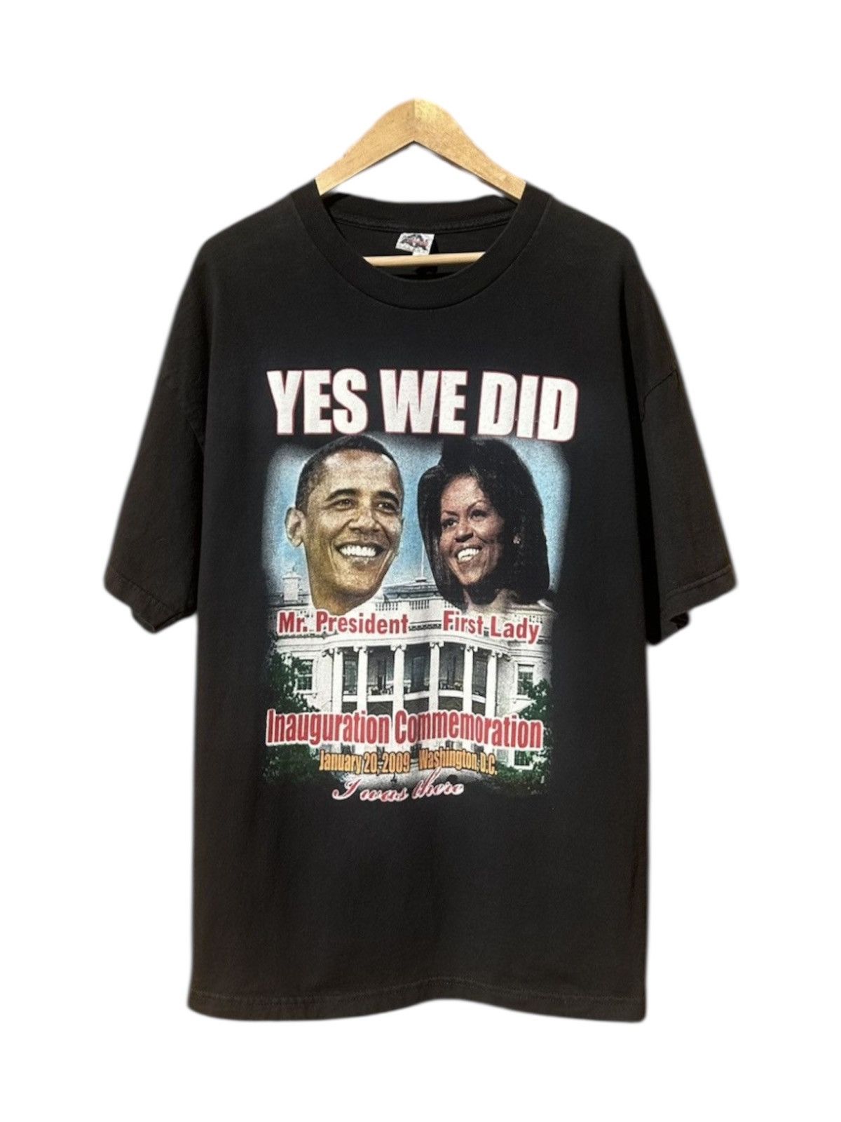 Vintage Obama 2008 Vintage Inauguration Tee Shirt Size US XL / EU 56 / 4 - 1 Thumbnail