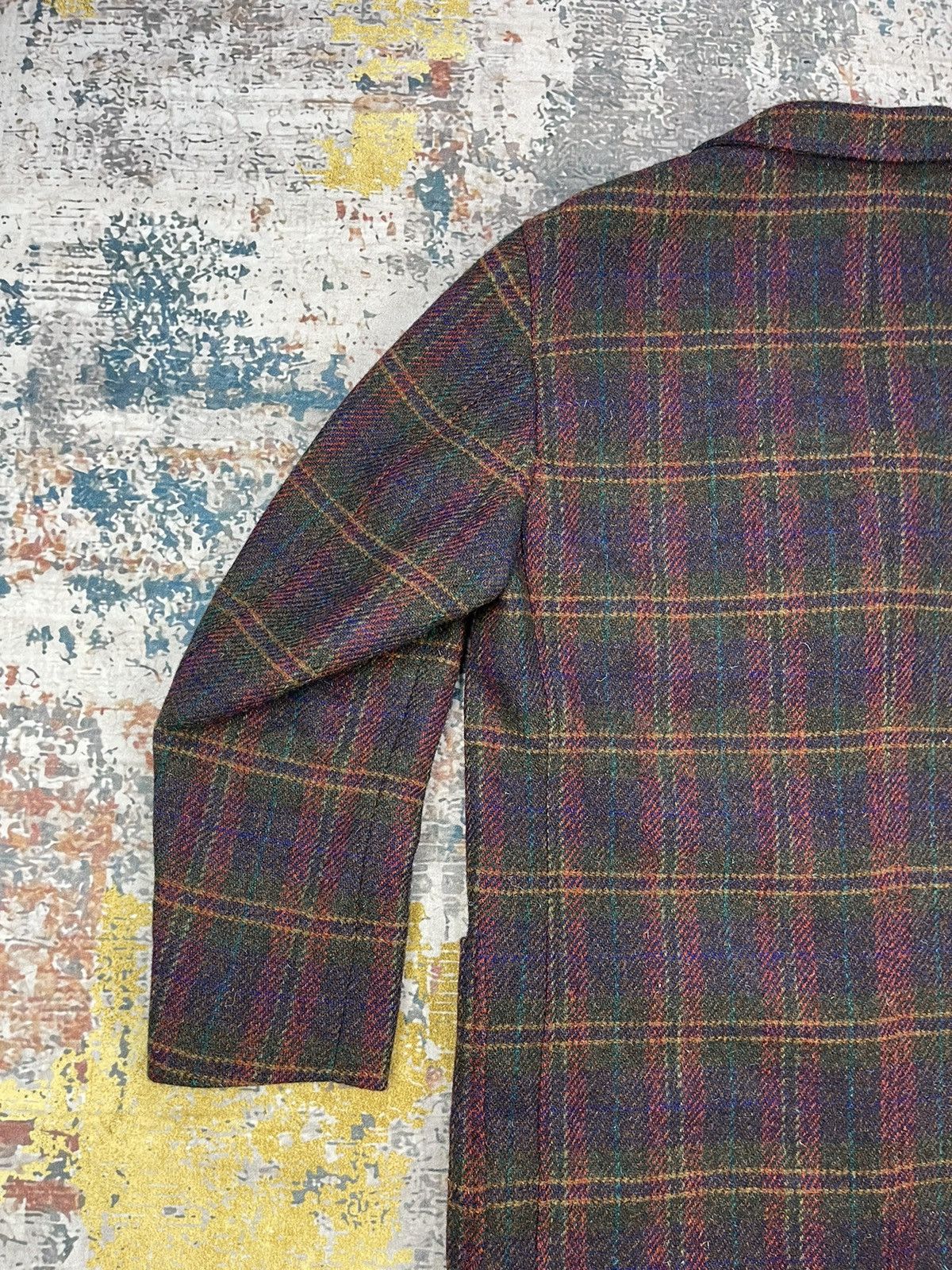 L.L. Bean Vintage LL Bean Checkered Plaid Wool Jackets Size US M / EU 48-50 / 2 - 8 Thumbnail