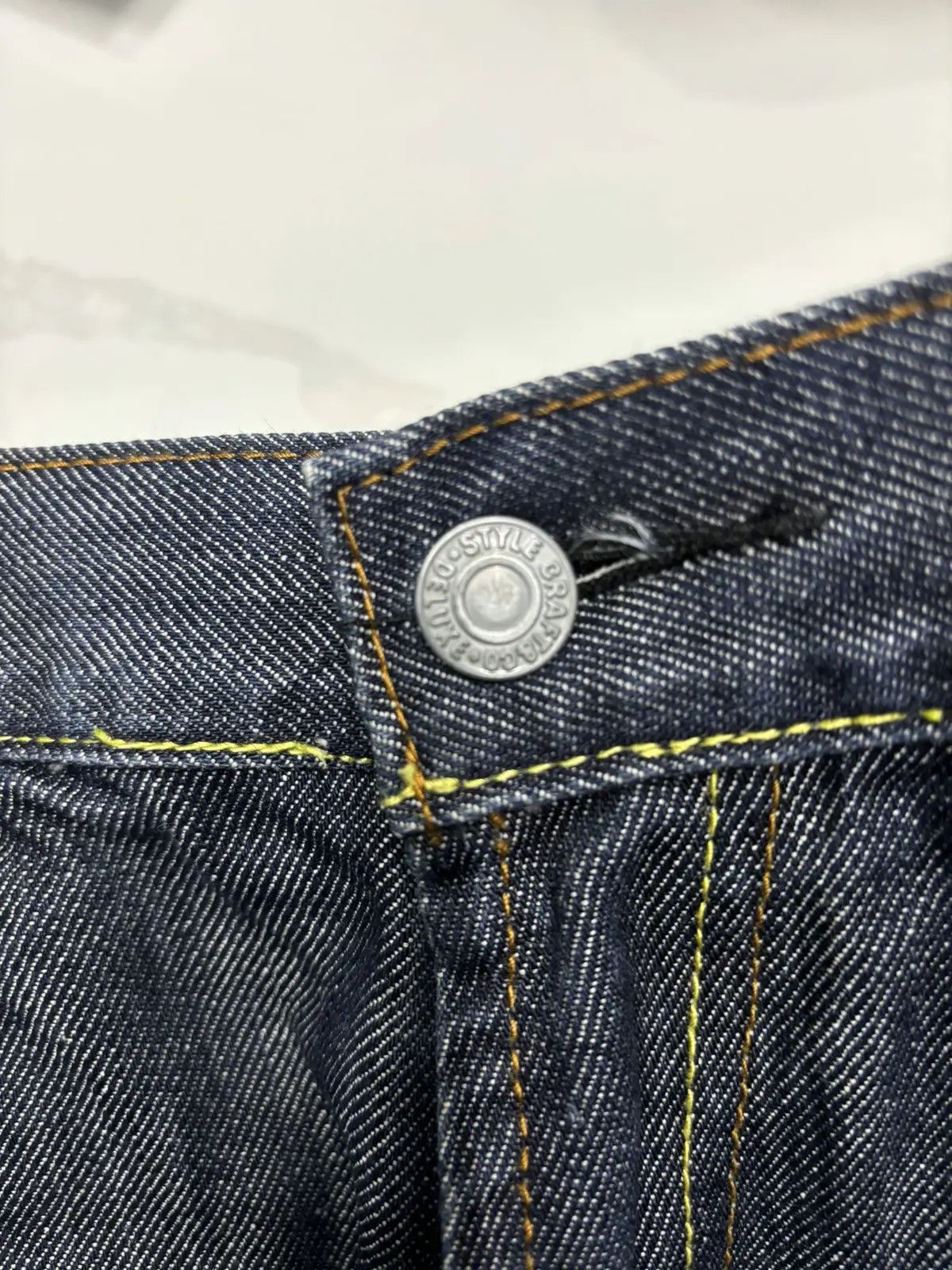 Japanese Brand EVISU JAPAN CUSTOM DAICOCK BAGGY DENIM JEANS Size US 32 / EU 48 - 12 Thumbnail