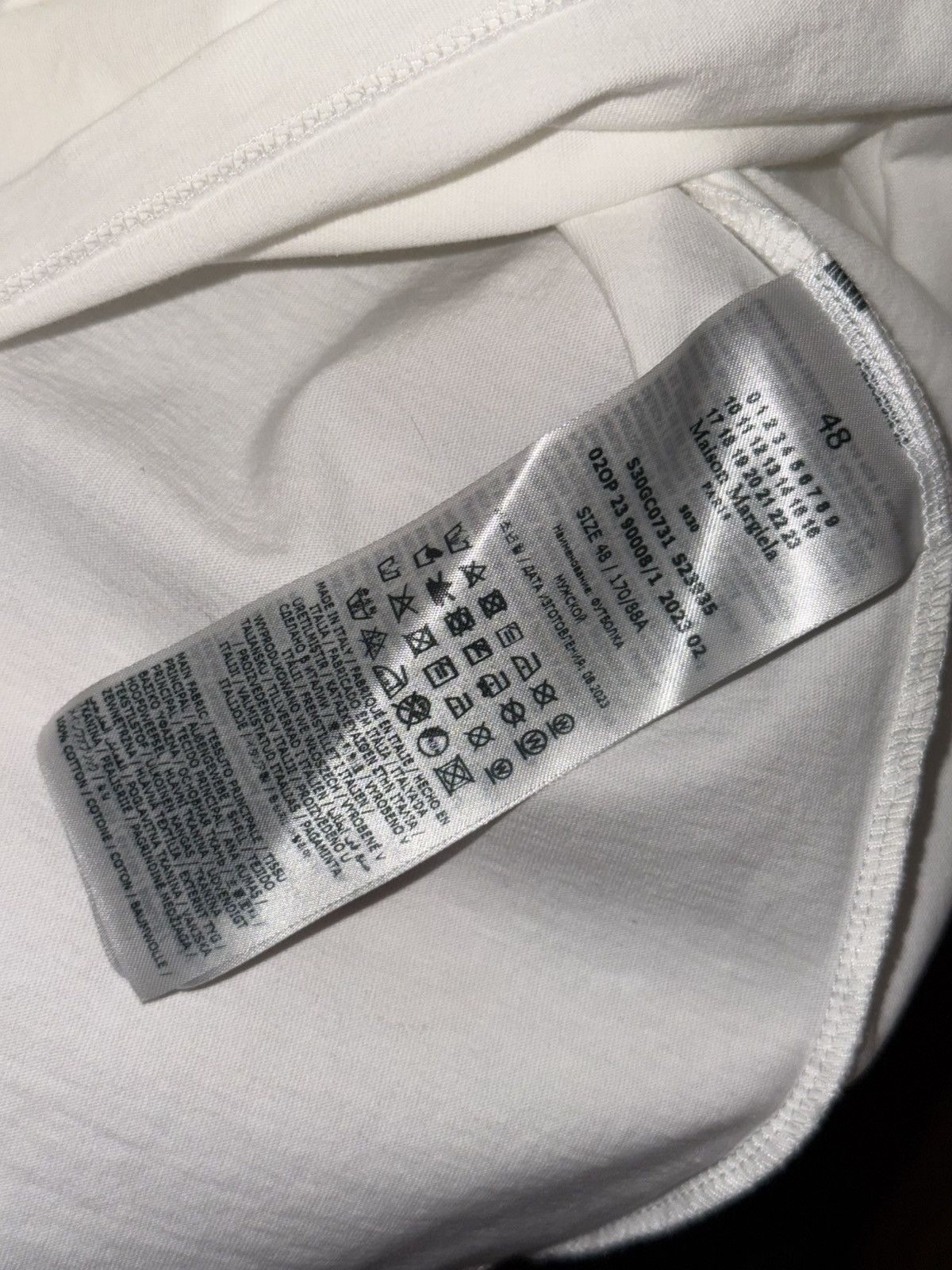 Maison Margiela Maison Margiela Tape Logo T-Shirt Size US M / EU 48-50 / 2 - 5 Thumbnail
