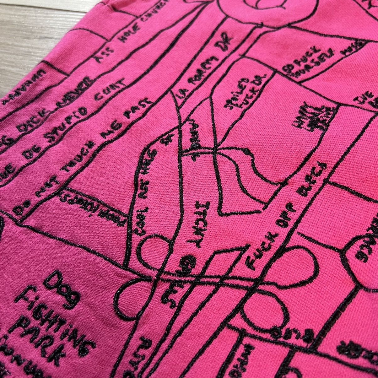Supreme Supreme Gonz Embroidered Streets Pink Sweat Shorts Size US 34 / EU 50 - 4 Thumbnail