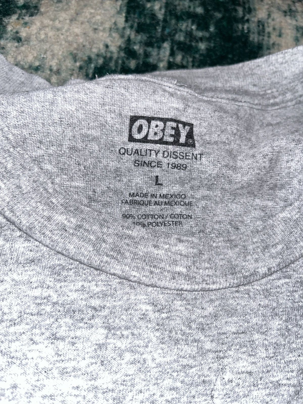 Obey obey weenie dog logo tee Size US L / EU 52-54 / 3 - 2 Thumbnail