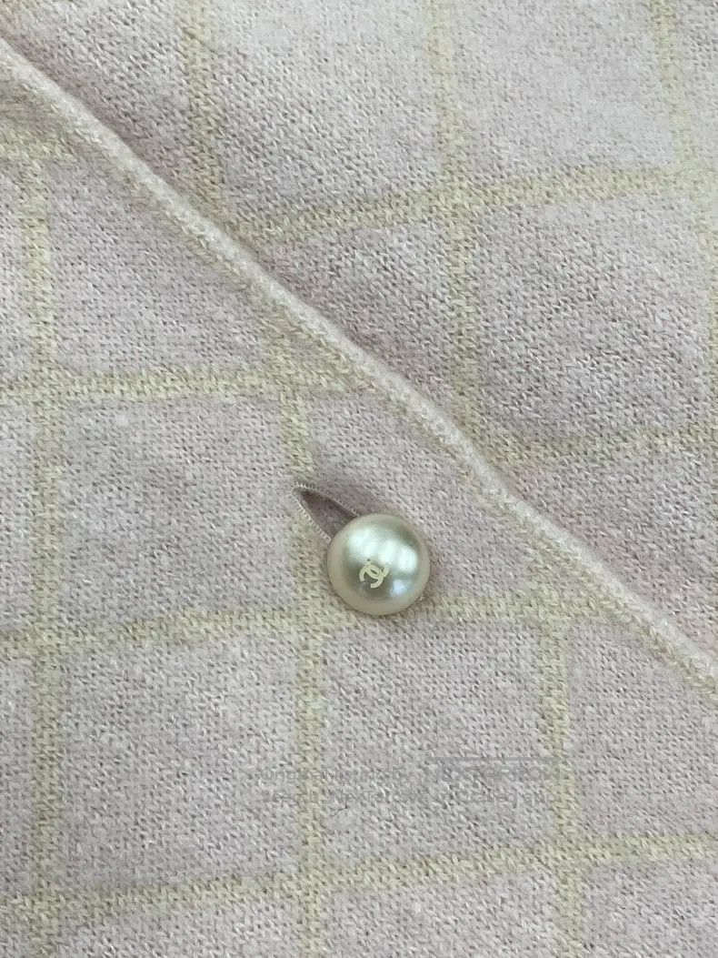 Chanel Chanel Cherry blossom pink diamond checkered plush small c Size XS / US 0-2 / IT 36-38 - 3 Thumbnail
