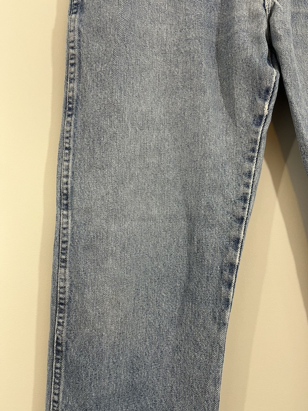 Vintage Thrashed Perfect Fade Light Wash Jeans Size US 36 / EU 52 - 11 Thumbnail