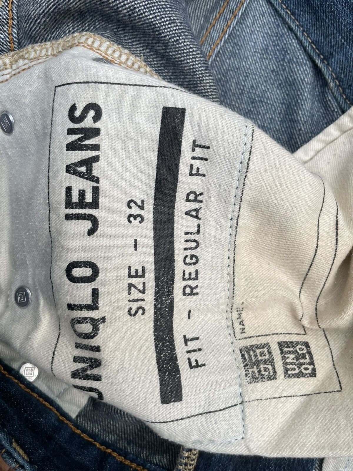 Japanese Brand Uniqlo Redline Selvedge Denim Size US 35 - 15 Thumbnail