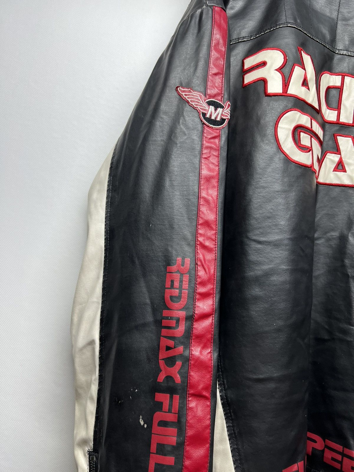 Vintage Vintage Y2k Redmax Speed Leather Racing Gear Jacket 00’s Size US XL / EU 56 / 4 - 15 Thumbnail
