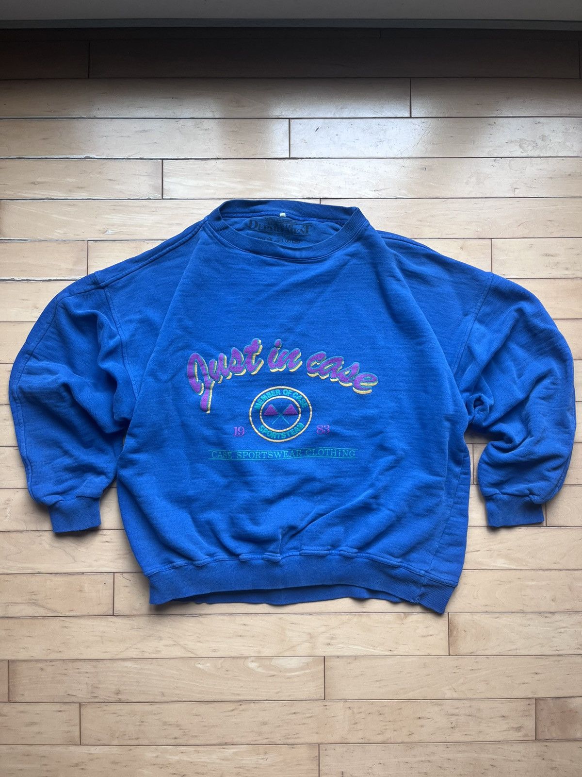 Other Vintage blue crewneck Size US M / EU 48-50 / 2 - 1 Thumbnail