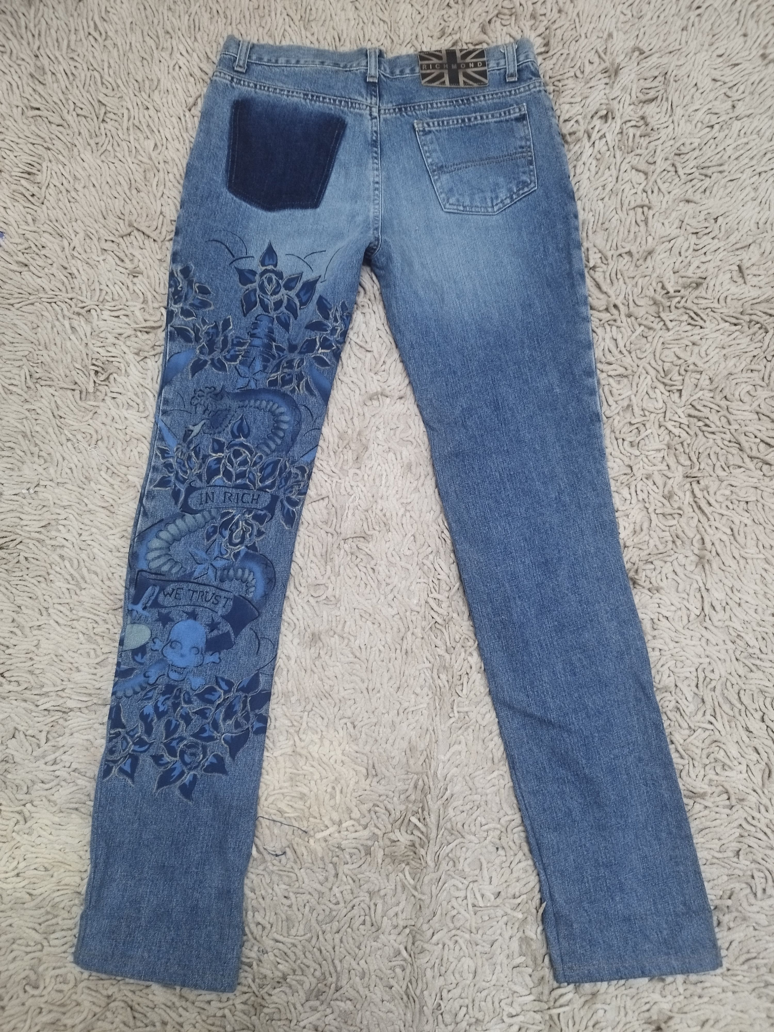 Richmond Denim Richmond Denim Skinny In Rich With Trust Jeans Size US 28 / EU 44 - 5 Thumbnail
