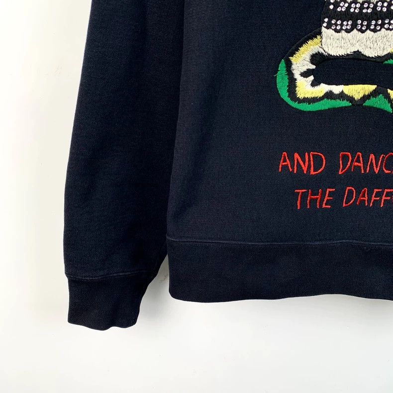 Gucci Gucci Black skull embroidered hooded drawstring cotton long Size US M / EU 48-50 / 2 - 5 Thumbnail