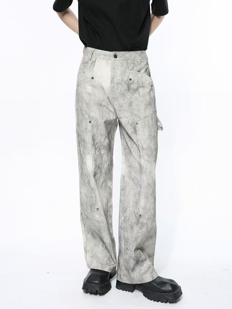 Japanese Brand × Jean Vintage camouflage print relaxed casual trousers Size US 30 / EU 46 - 1 Thumbnail