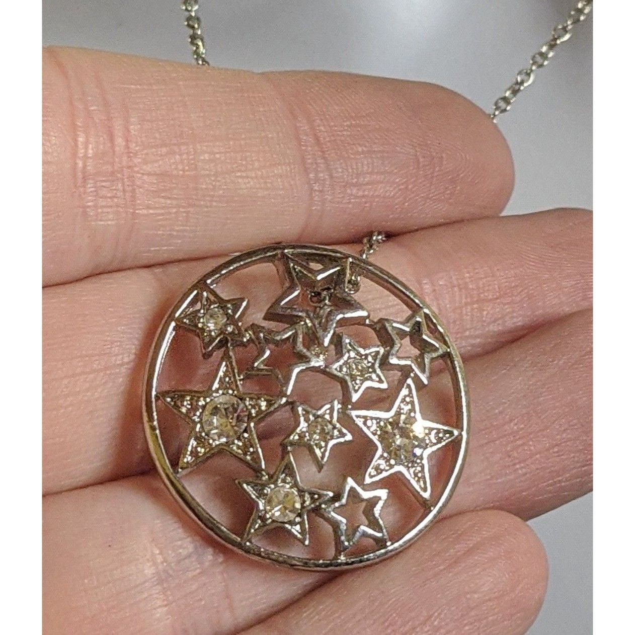 Other Whimsical Crystal Starburst Pendant Necklace Size ONE SIZE - 3 Thumbnail