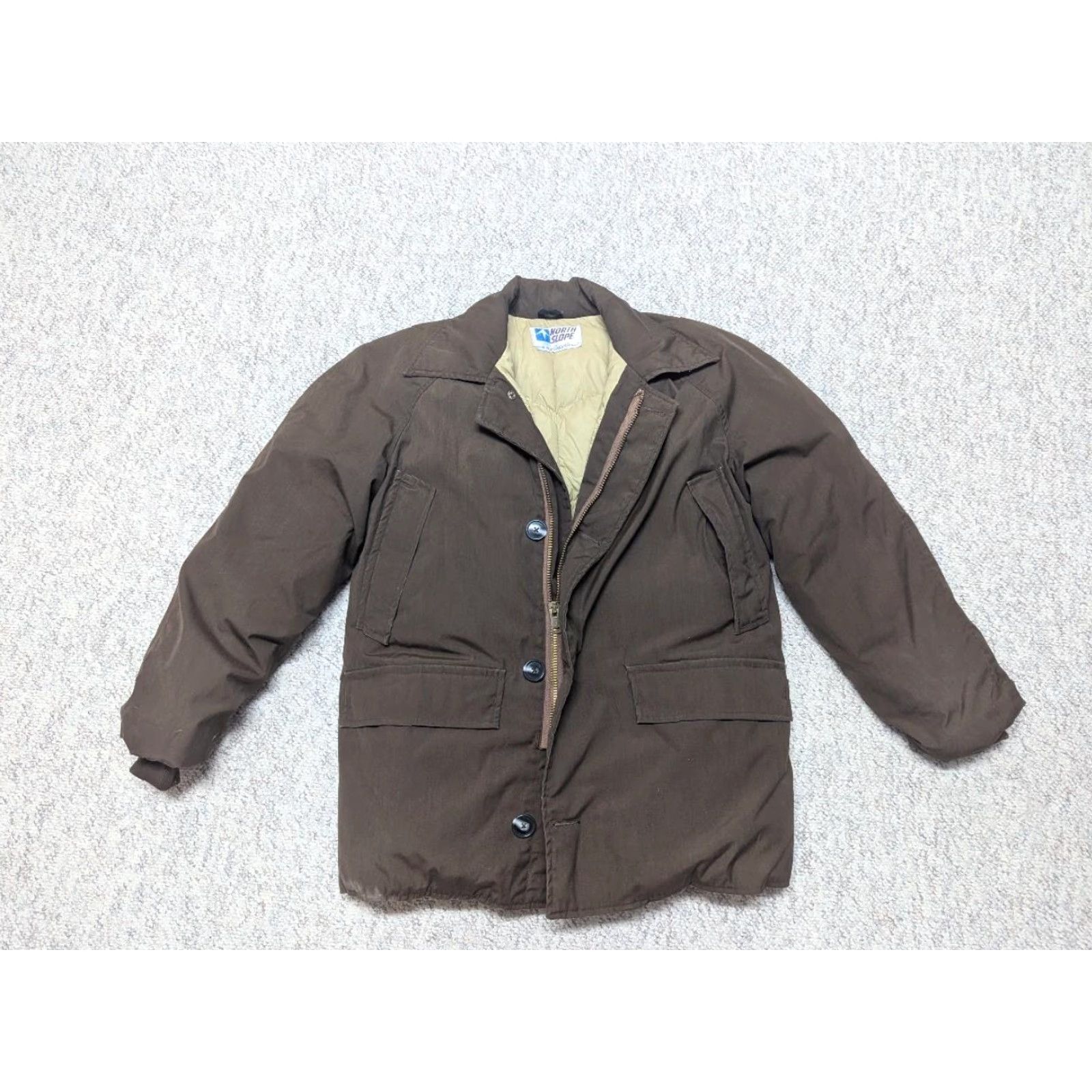 Eddie Bauer VINTAGE Eddie Bauer COAT Mens M Goose Down Arctic Brown Puffer Jacket 40 North Slope 1970s Size US M / EU 48-50 / 2 - 4 Thumbnail