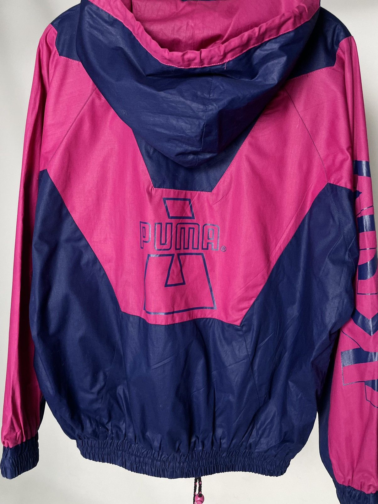 Puma Puma 😈 Vintage Pink Rain Light Hooded Supreme Jacket Size US L / EU 52-54 / 3 - 12 Thumbnail