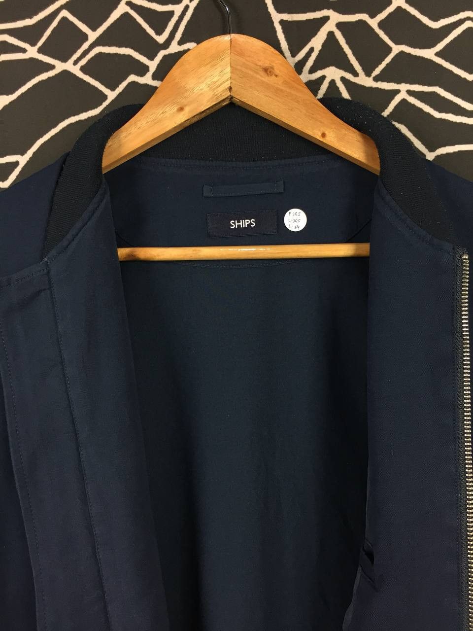 Japanese Brand SHIPS Japanese Brand Lightweight Bomber Style Jacket Size US L / EU 52-54 / 3 - 3 Thumbnail