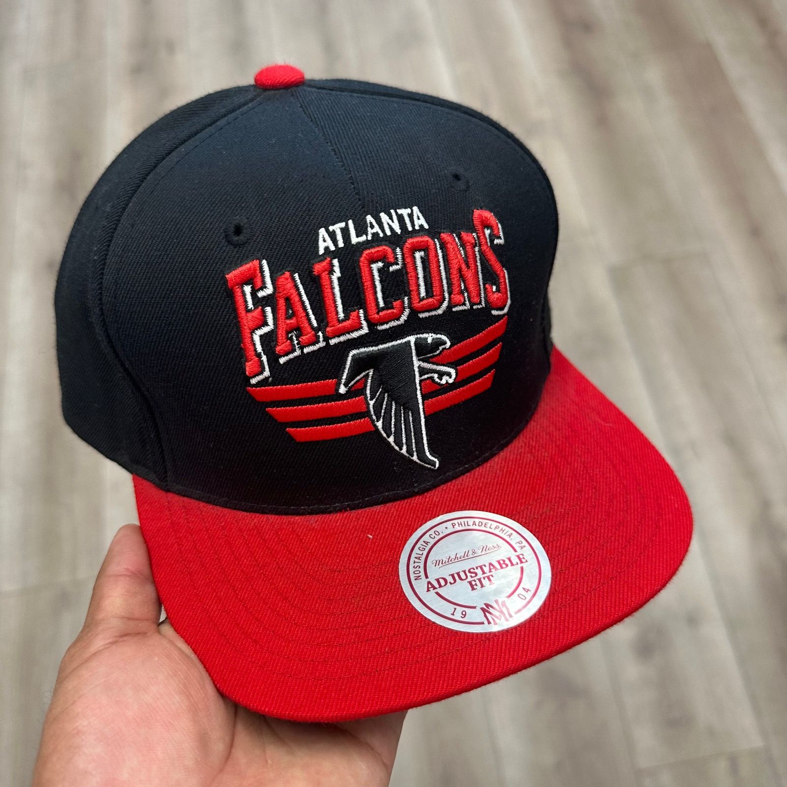 Mitchell & Ness Mitchell & Ness Atlanta Falcons Block-Arch snapback hat Cap Size ONE SIZE - 1 Thumbnail