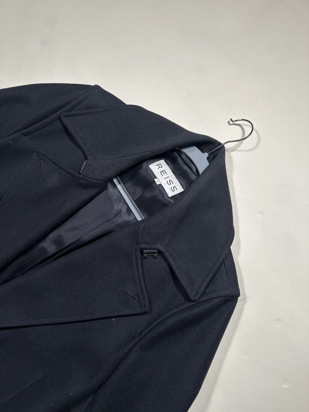 Reiss Black Peacoat Size US M / EU 48-50 / 2 - 6 Thumbnail