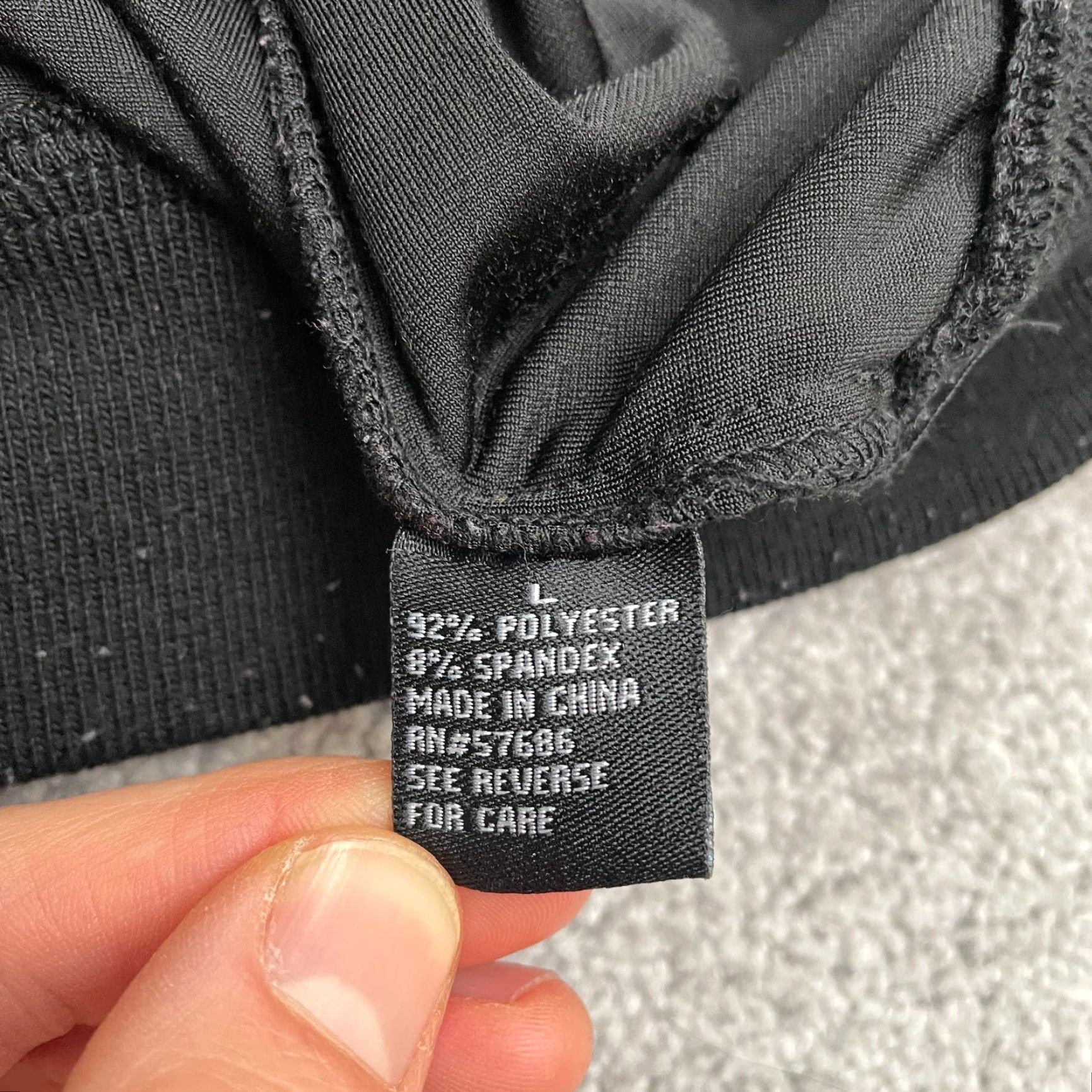 Vintage Louise Paris Velour Velvet Jacket Womens Large Black Full Zip Casual Pockets Size L / US 10 / IT 46 - 6 Thumbnail