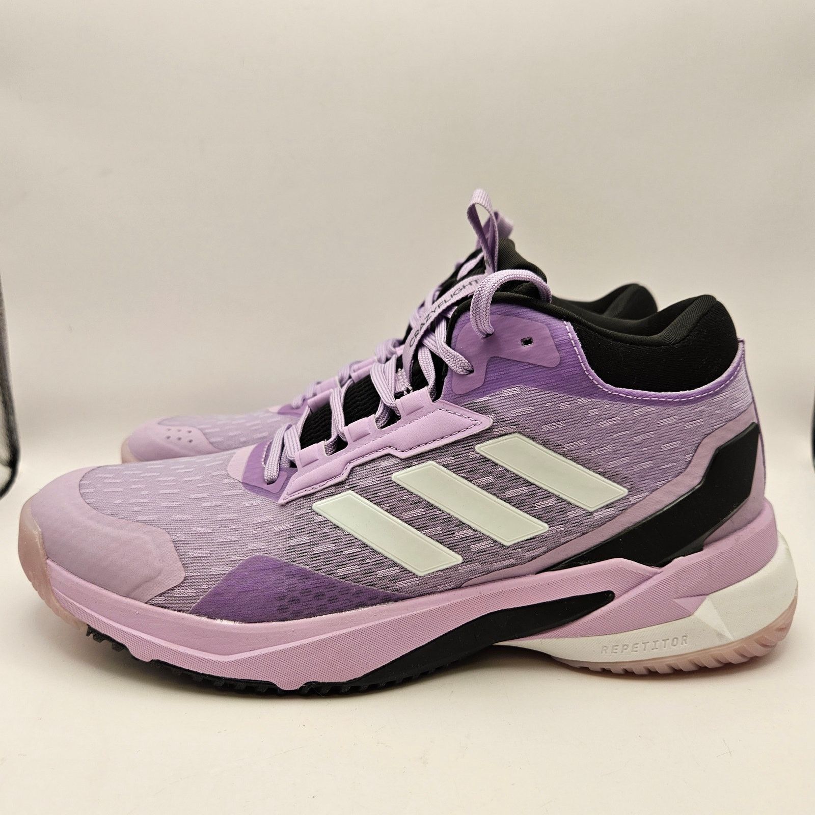 Adidas ADIDAS WOMEN'S 8.5 CRAZYFLIGHT MID VOLLEYBALL SHOES LAVENDER Size US 8.5 / IT 38.5 - 2 Thumbnail