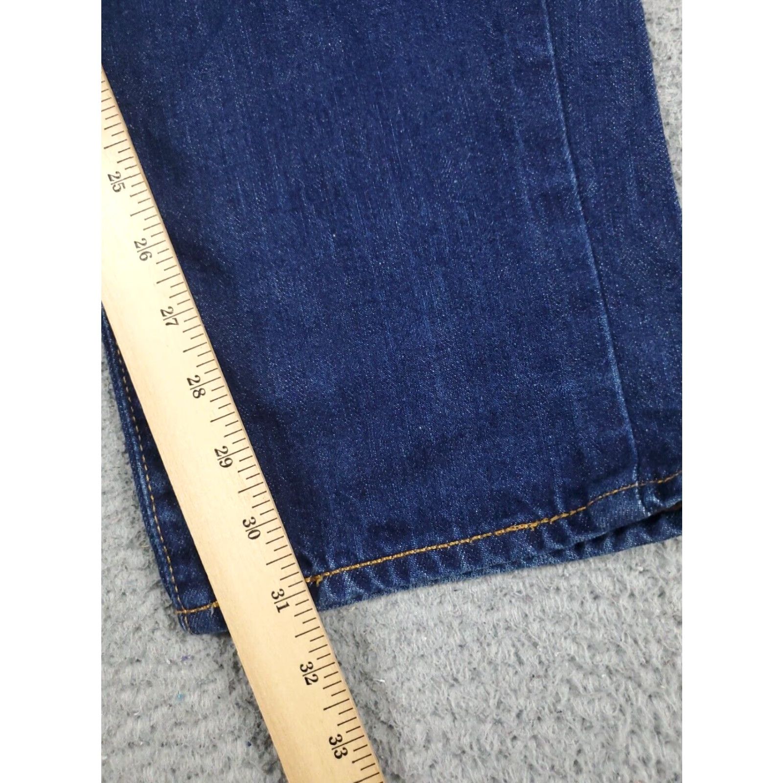 Levi's Levis Mens 505 Straight Leg Jeans 42x32 Blue Extra Large Casual Denim Pants Size US 42 / EU 58 - 5 Thumbnail