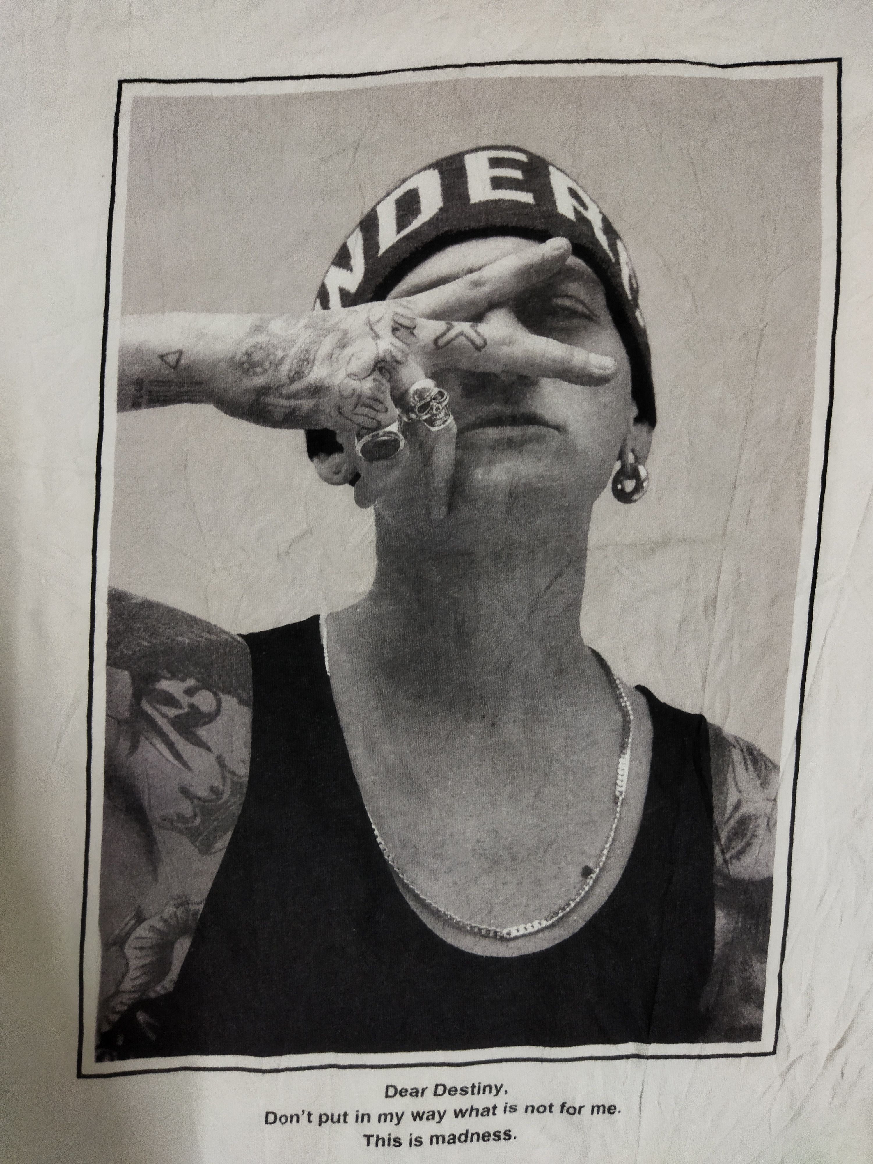 Bershka Bershka Rap Tees Size US L / EU 52-54 / 3 - 2 Thumbnail