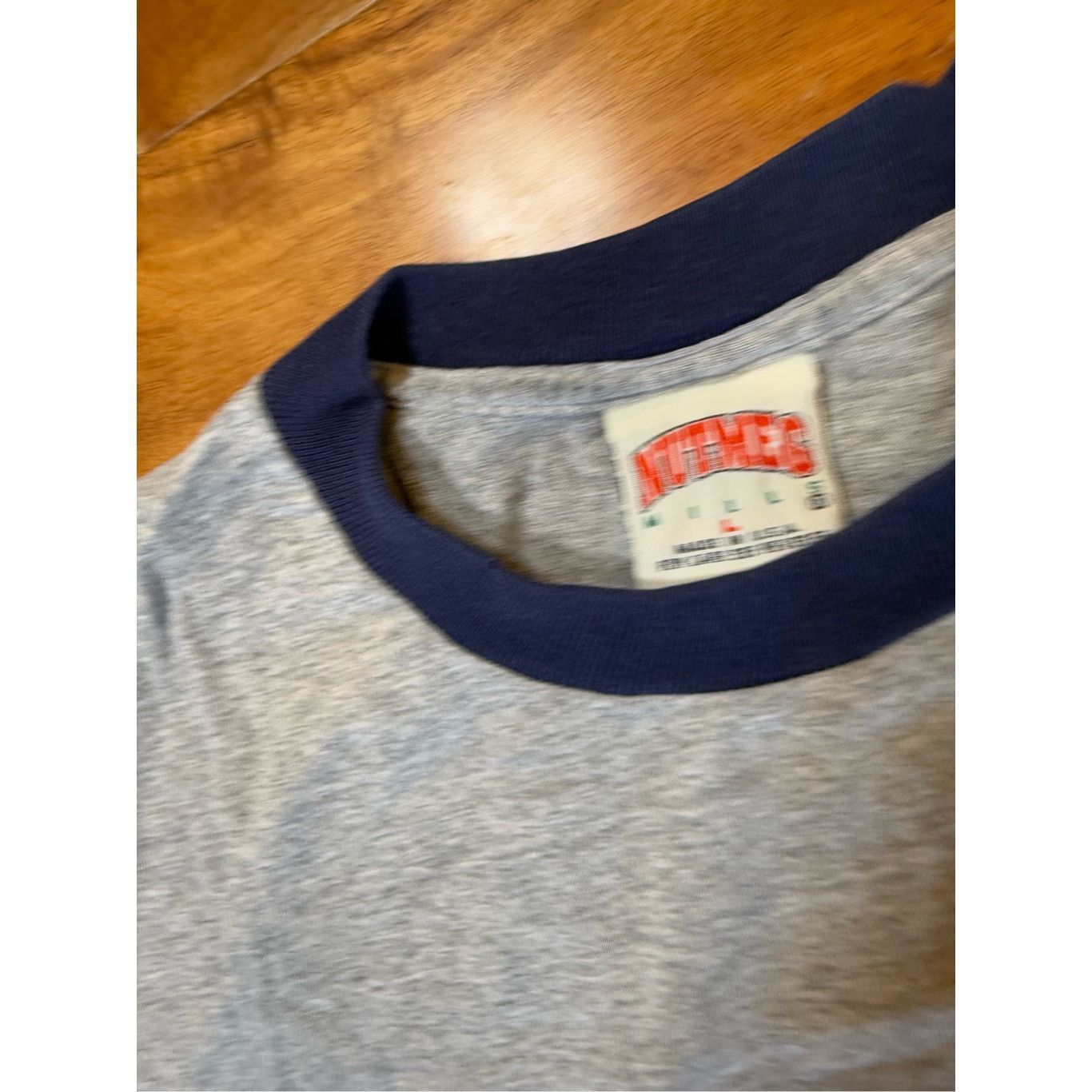 Nutmeg Size L - vintage 1990s Nutmeg Notre Dame Tshirt Rare Size US L / EU 52-54 / 3 - 3 Thumbnail