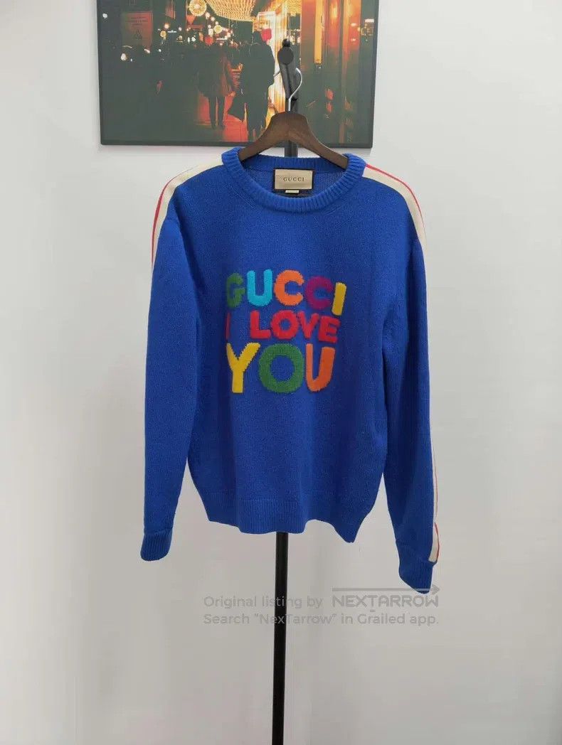 Gucci Gucci Blue sweater Size US S / EU 44-46 / 1 - 1 Thumbnail