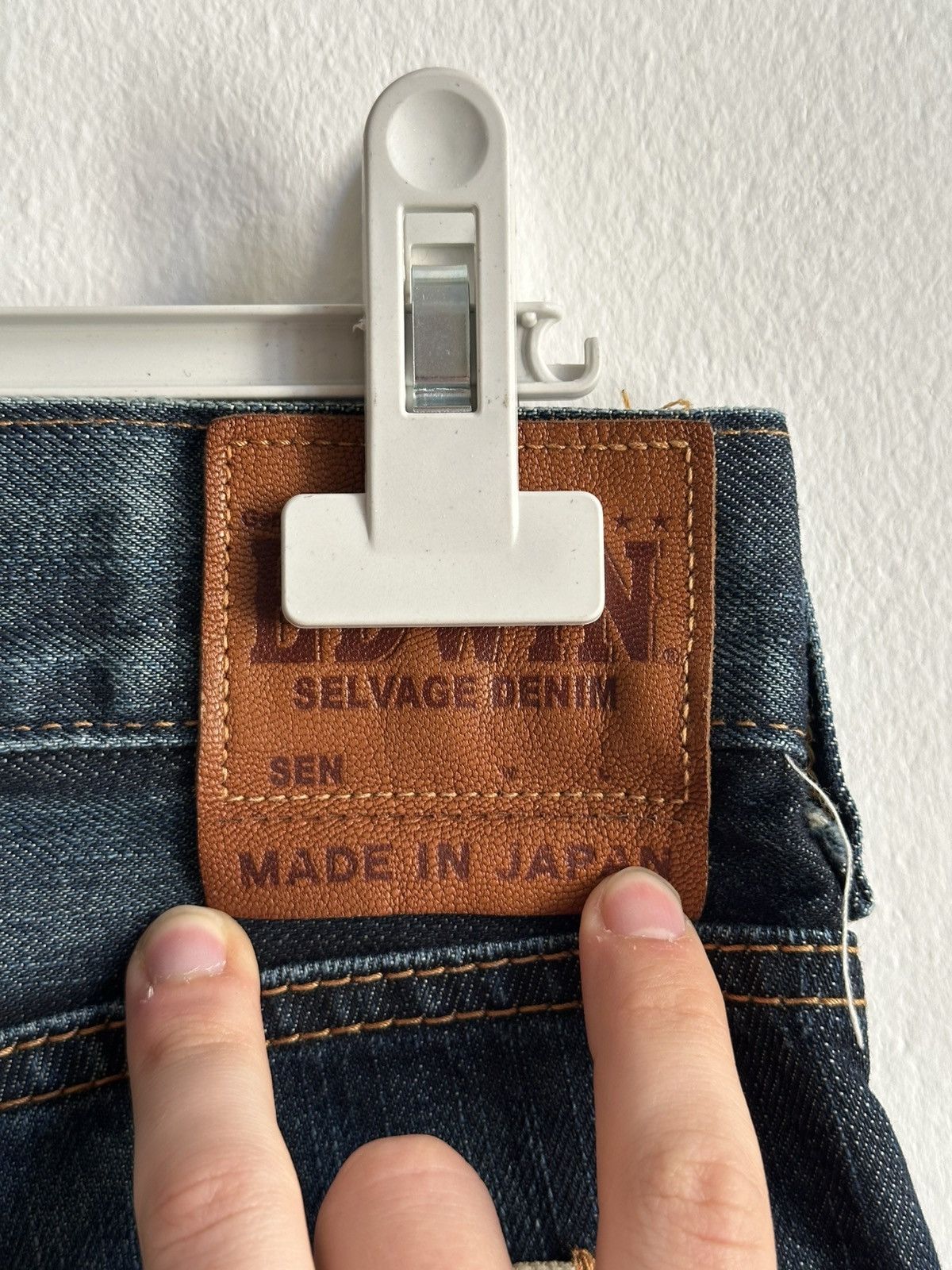 Edwin Edwin SK505 Made in Japan Faded Selvage Denim Pants Size US 32 / EU 48 - 7 Thumbnail