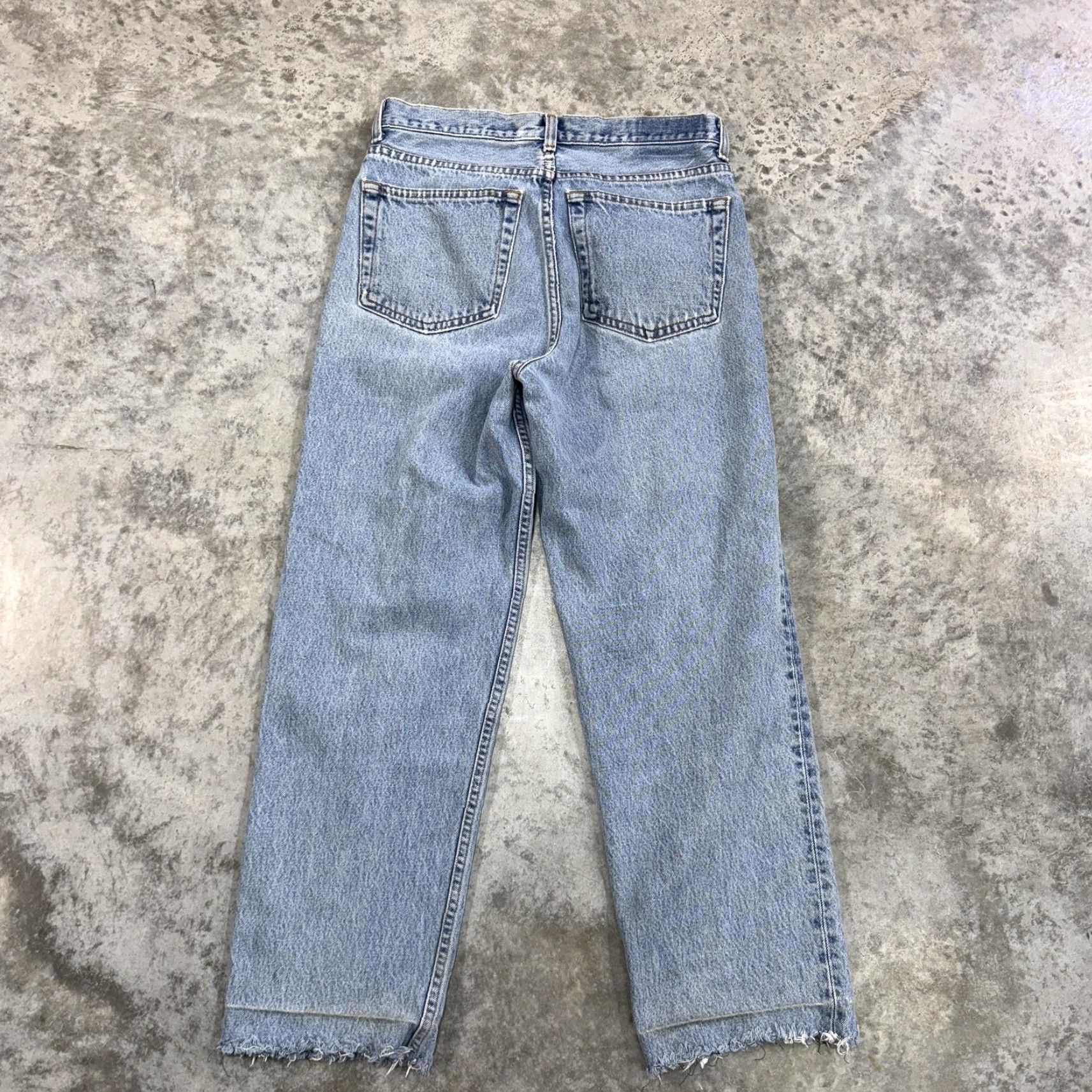 Gap VINTAGE Gap Jeans Mens 32x29 Blue Denim Original Fit Button Fly USA 90s Size US 32 / EU 48 - 7 Thumbnail