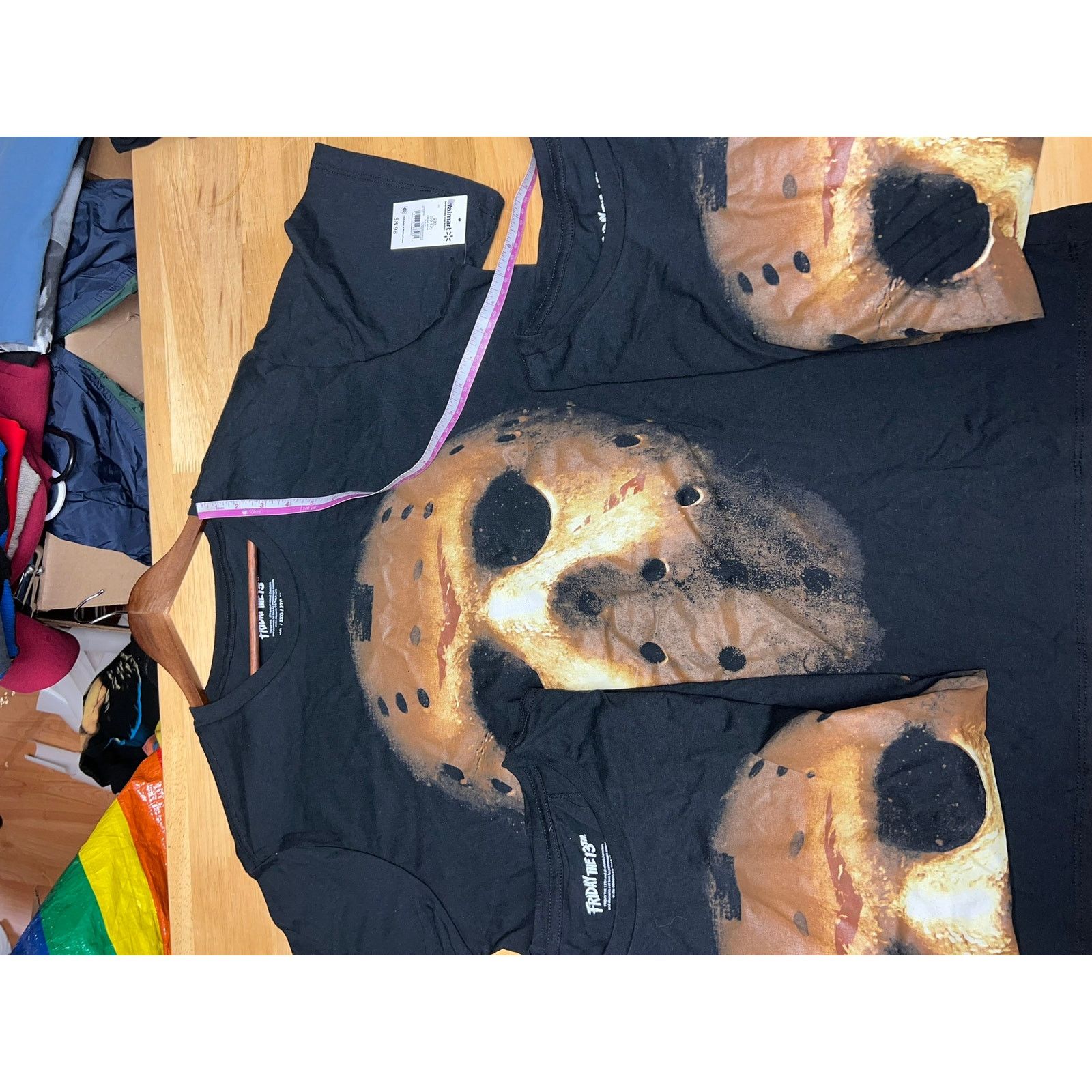 Vintage Friday The 13th Shirt Jason Voorhees Friday Mask Tee NWT 2XL Size US XXL / EU 58 / 5 - 9 Thumbnail