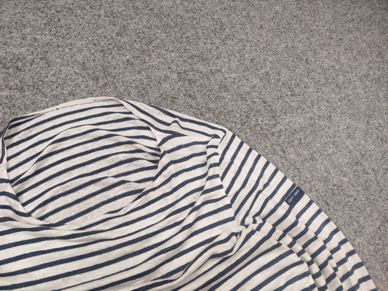 Saint James Saint James asap rocky Linen vintage long sleeve top Size US M / EU 48-50 / 2 - 5 Thumbnail