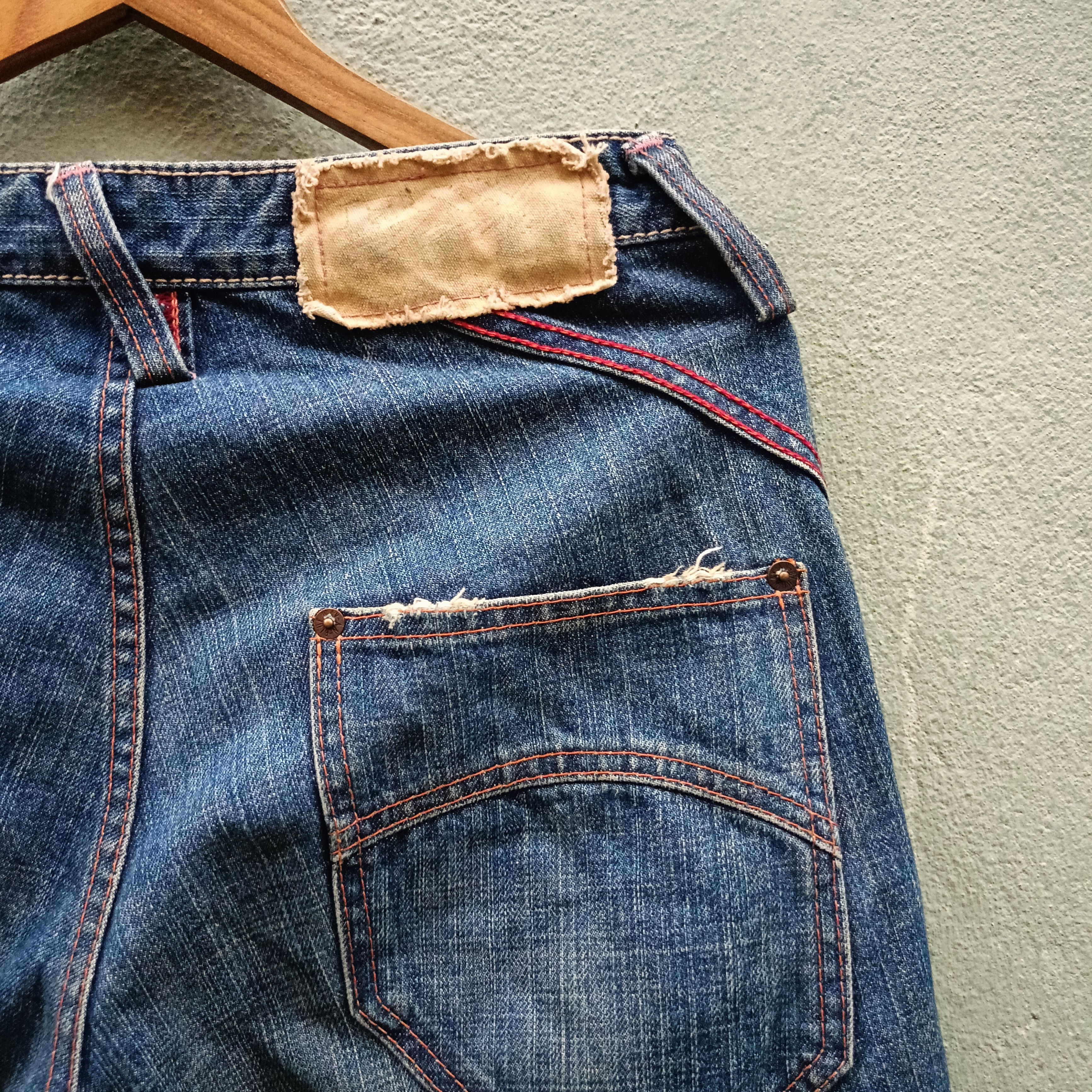 Japanese Brand Blue Way Distressed Denim Japanese Brand Size US 32 / EU 48 - 8 Thumbnail