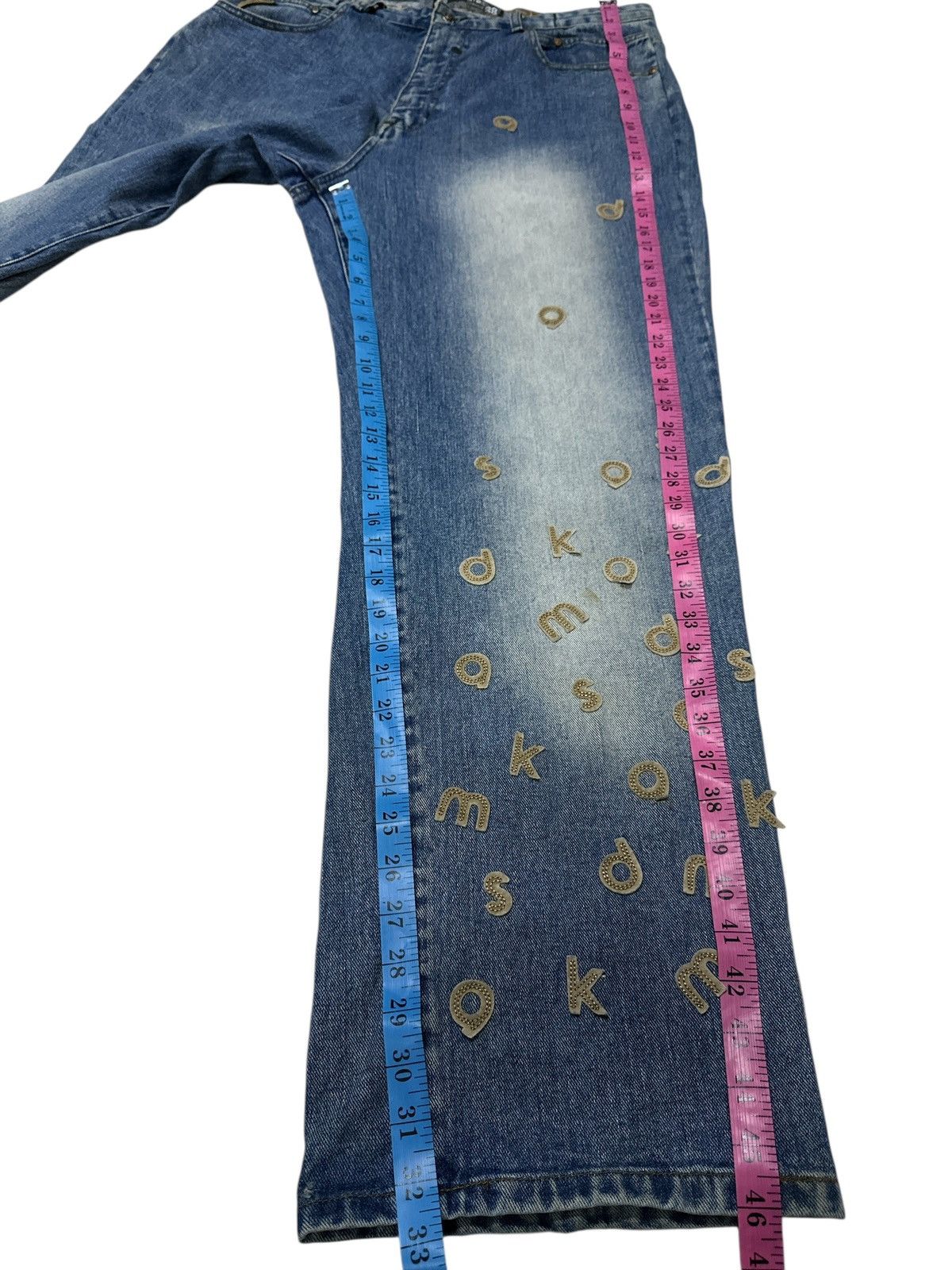 Kapital Baggy A K A D E M I K S Light Washed Denim. Size US 36 / EU 52 - 10 Thumbnail