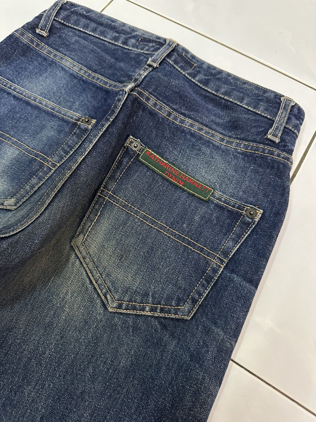 Katharine Hamnett London Vintage KATHARINE HAMNETT DENIM London Jeans Size US 27 - 4 Thumbnail