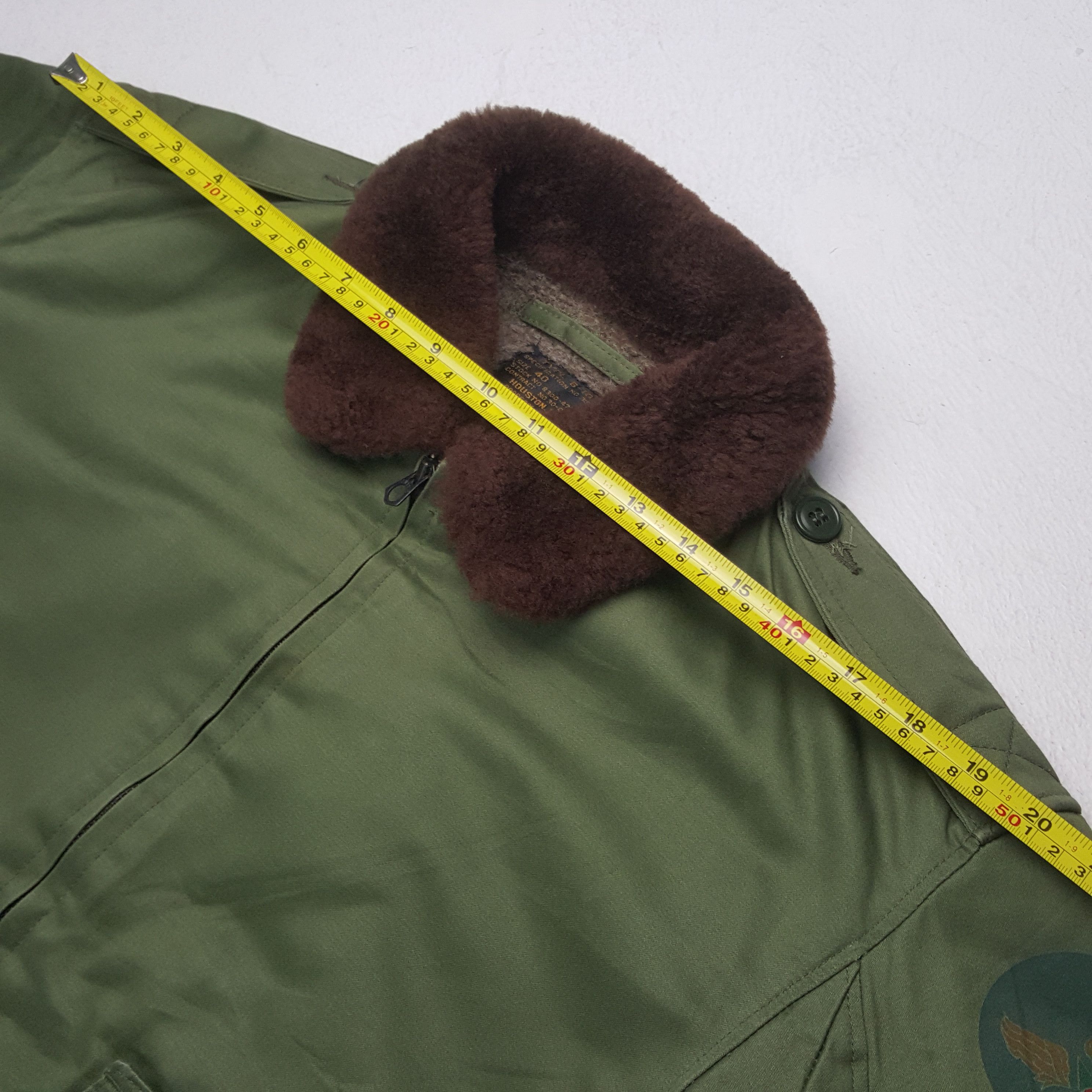 Vintage Army Air Force Jacket 34 Size US L / EU 52-54 / 3 - 5 Thumbnail