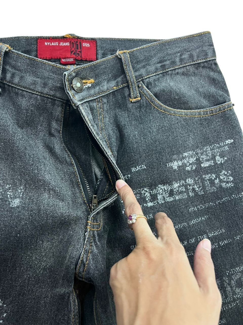 Japanese Brand Japanese Brand Nylaus Jeans Poem Denim Size US 32 / EU 48 - 9 Thumbnail