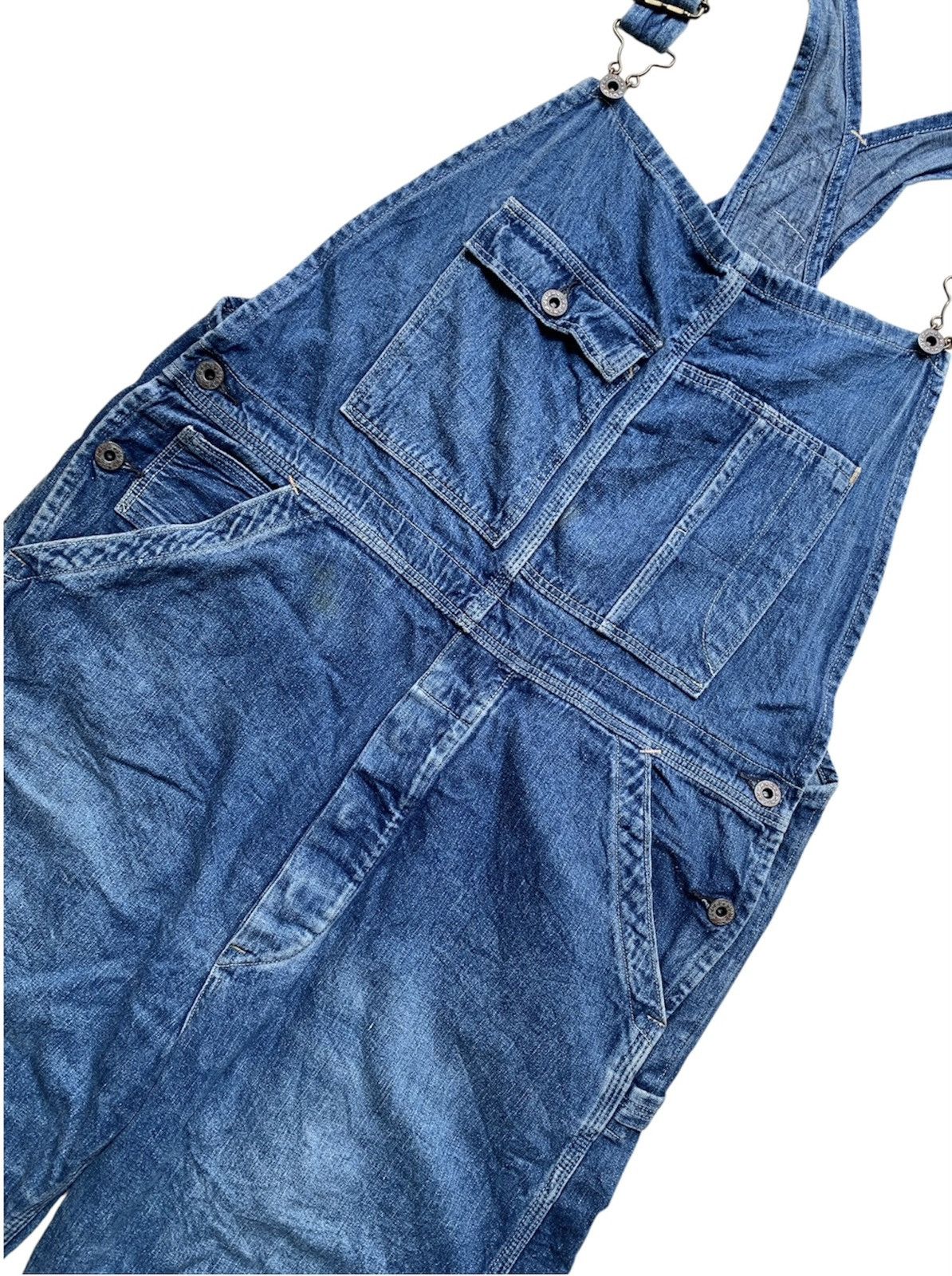 Orslow Japanese brand orslow denim overalls Size US 40 / EU 56 - 2 Thumbnail