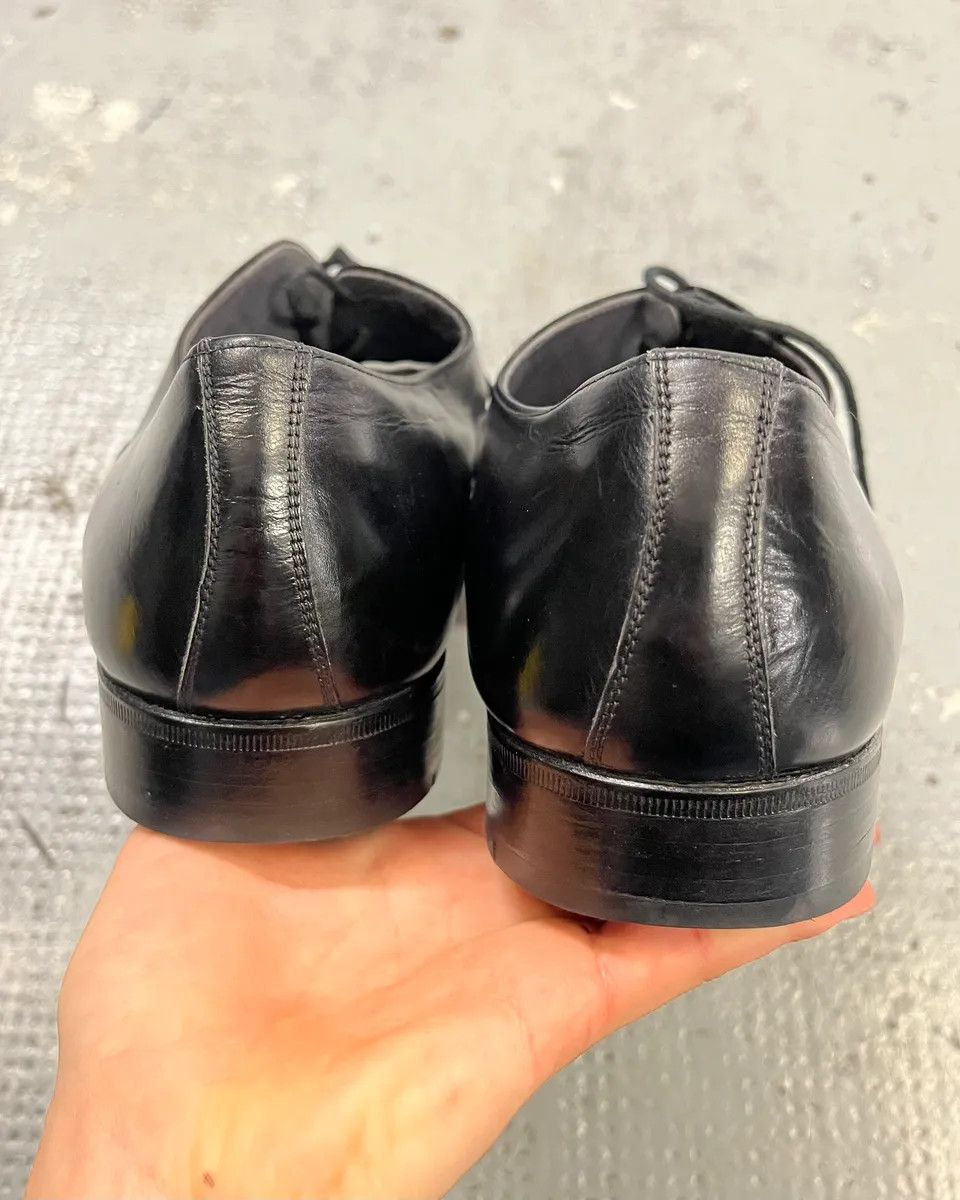 Yves Saint Laurent 1990s Yves Saint Laurent Black Leather Oxford Shoes Size US 9 / EU 42 - 9 Thumbnail