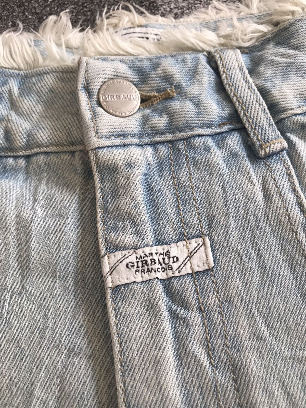If Six Was Nine × Japanese Brand × Marithe + Francois Girbaud Marithe Francois Girbaud Fur Shorts Size US 27 - 6 Thumbnail