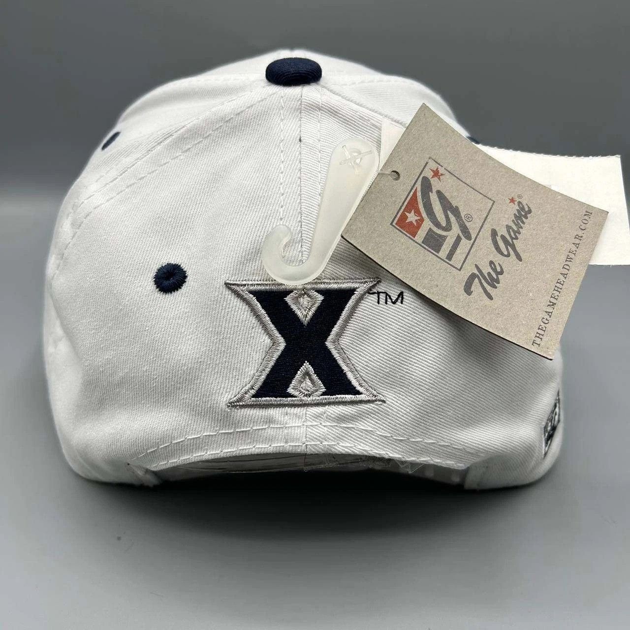 The Game Vintage Xavier University Musketeers Hat Men NCAA Snap Back Size ONE SIZE - 6 Thumbnail