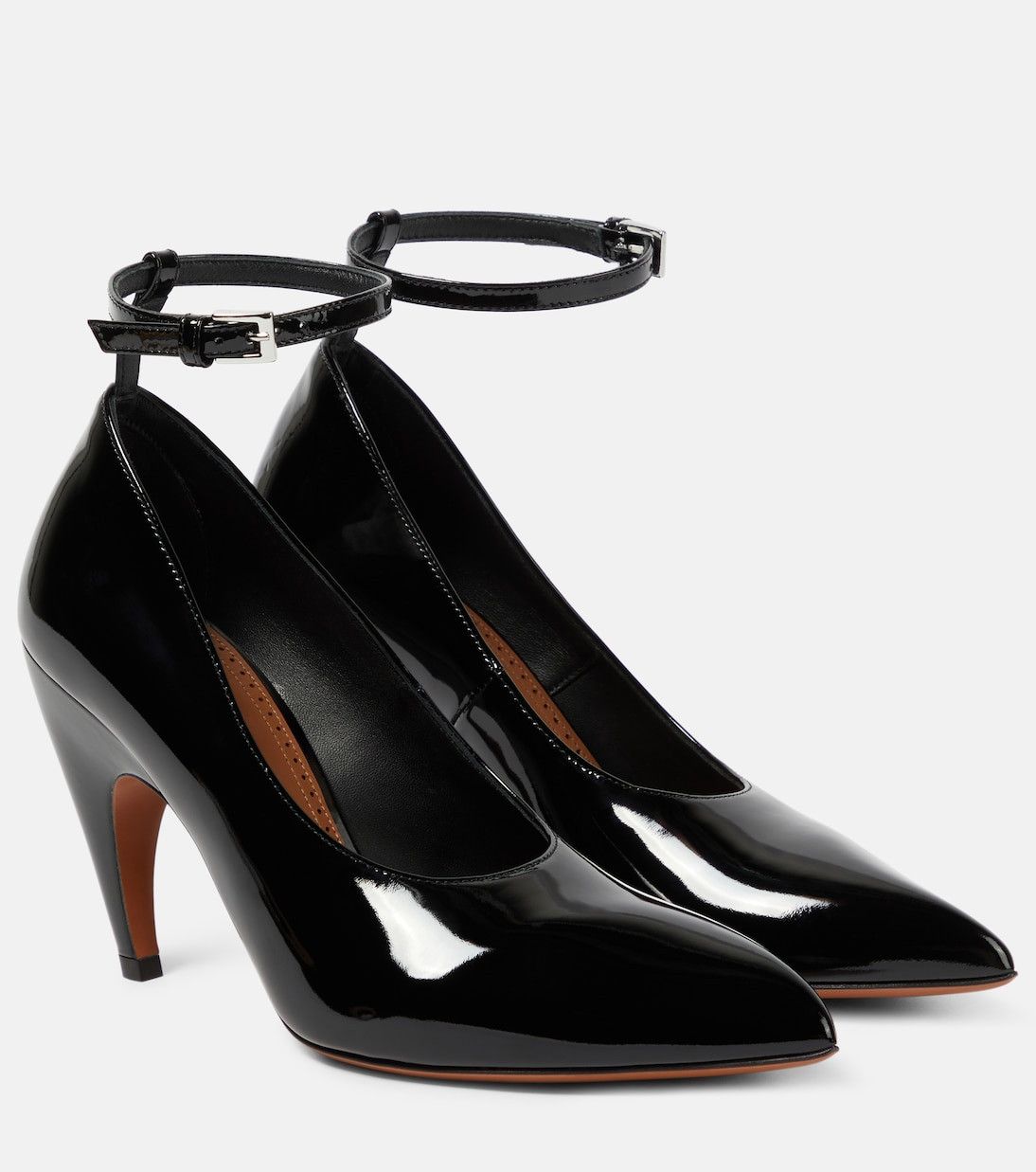 Alaia Shark patent leather pumps Size US 8 / IT 38 - 1 Thumbnail