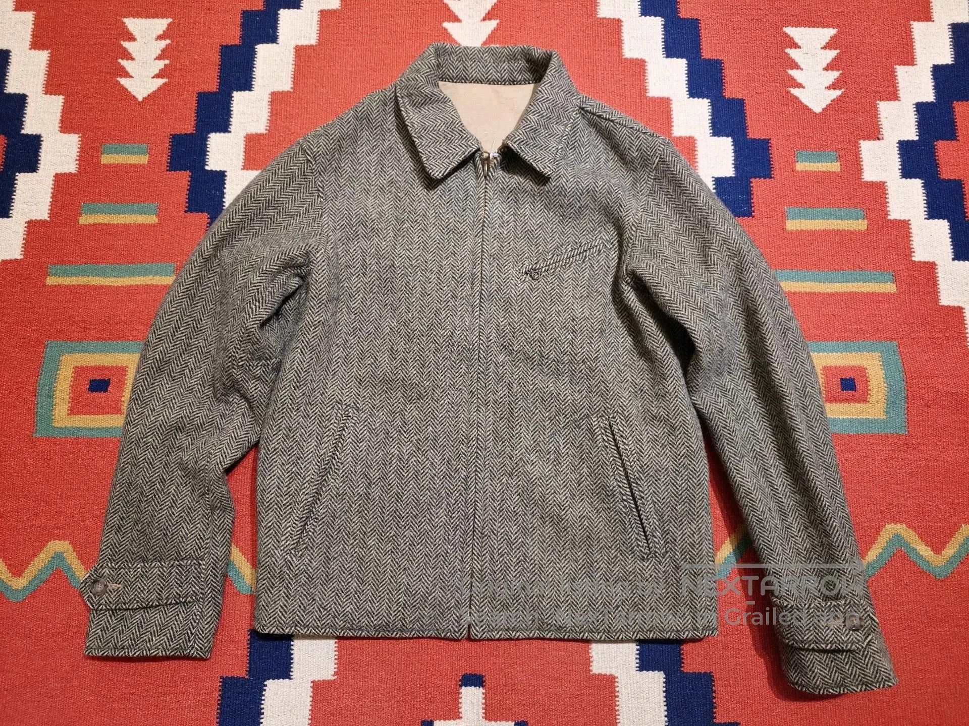 Ralph Lauren Blue Label Vintage Houndstooth Wool Jacket by Ralph Lauren. Size US M / EU 48-50 / 2 - 1 Thumbnail