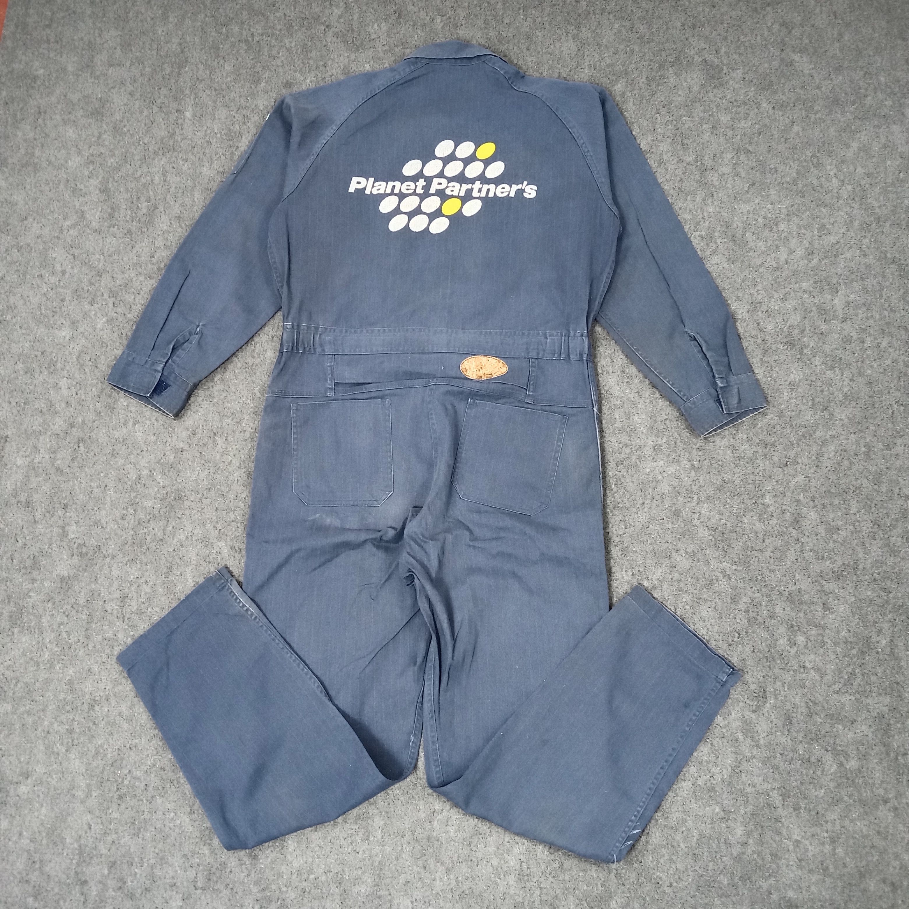 Japanese Brand × Vintage Planet Partner's Japanese Brand Coverall Jacket Size US L / EU 52-54 / 3 - 1 Thumbnail